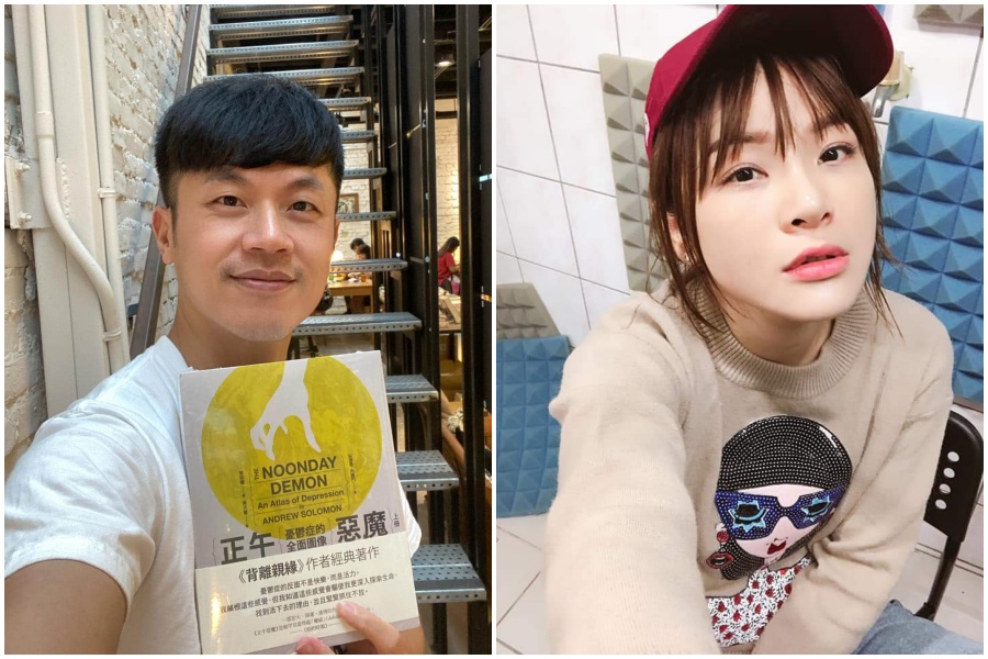 「焦糖哥哥」陳嘉行被藍委質疑「僅有高中學歷,卻就讀中山大學社會學系碩士班」,讓陳沂忍不住回嗆。(翻攝自陳嘉行、陳沂臉書)