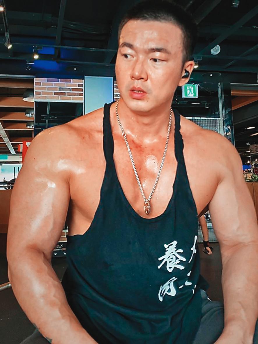 李沛旭大病之後往職業健身路邁進。(翻攝自李沛旭臉書)