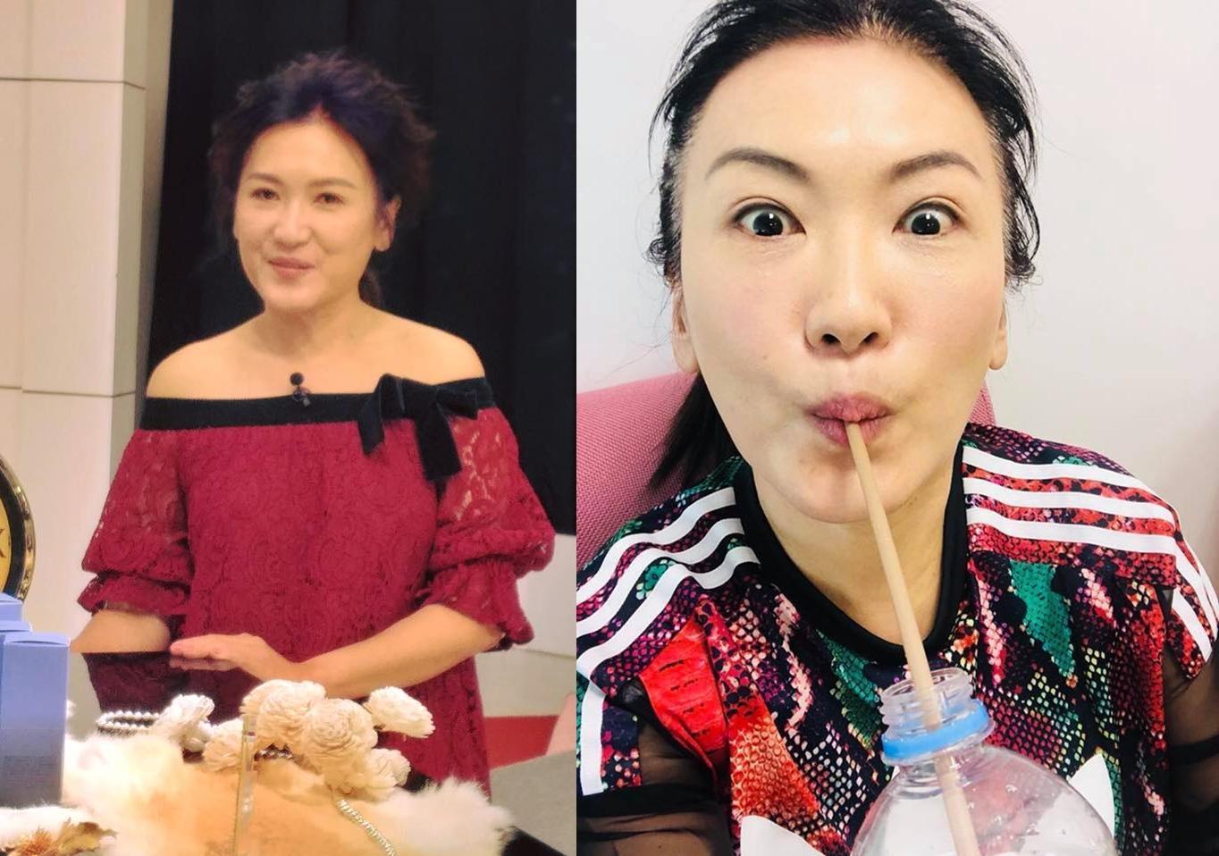 姚黛瑋在深夜被直擊與男子親吻牽手,關係看來相當不一般。(翻攝姚黛瑋臉書)