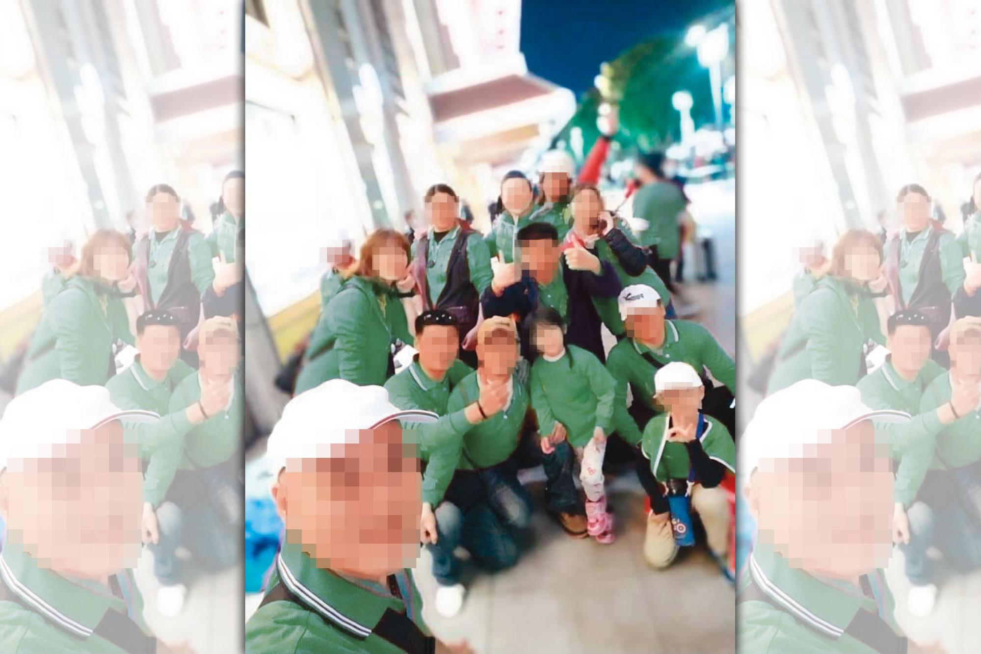 由於遭之前的愛心團體踢除,A男目前已轉戰他處繼續當志工。(翻攝臉書,圖經變裝變色處理)
