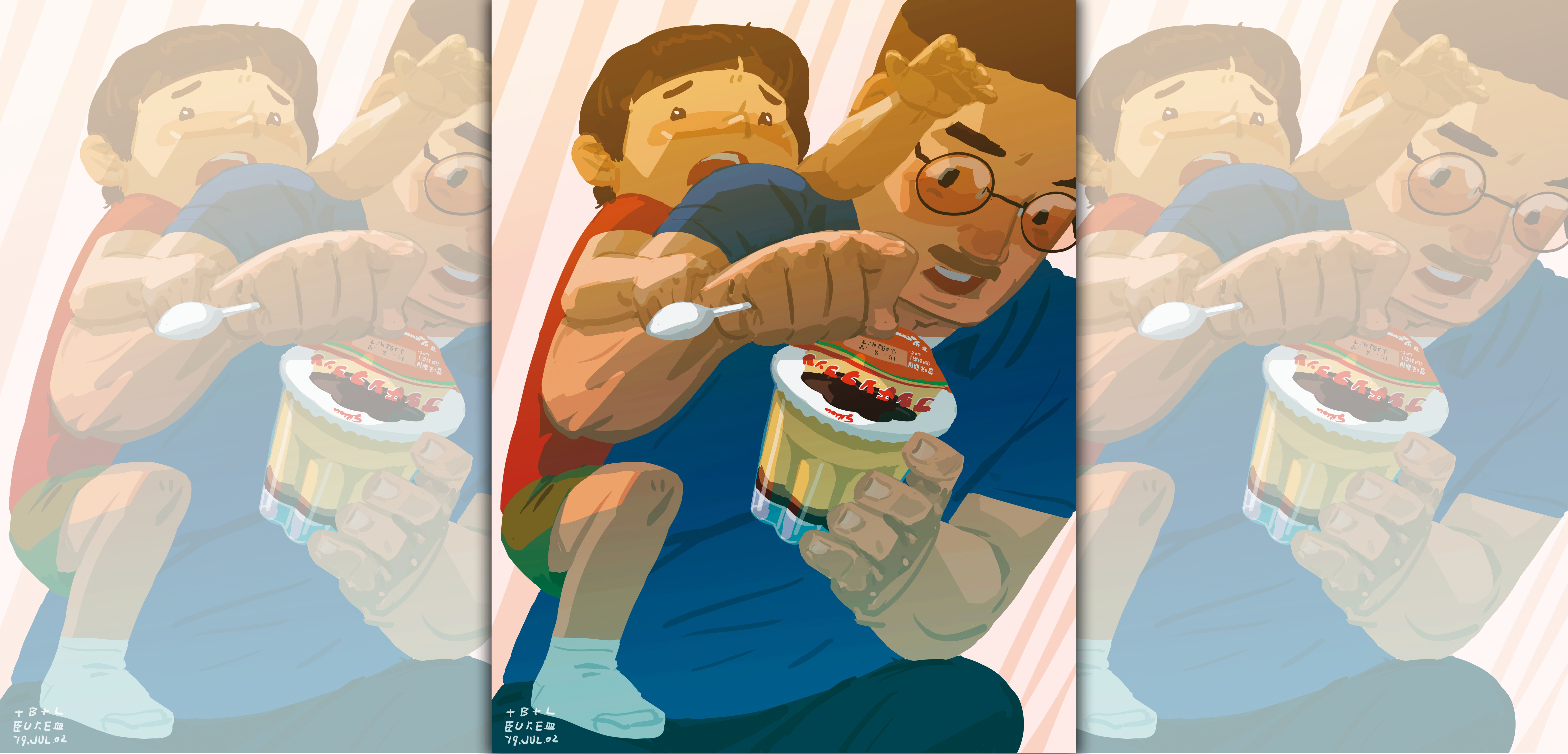 【單親爸爸週記】給我吃一口嘛