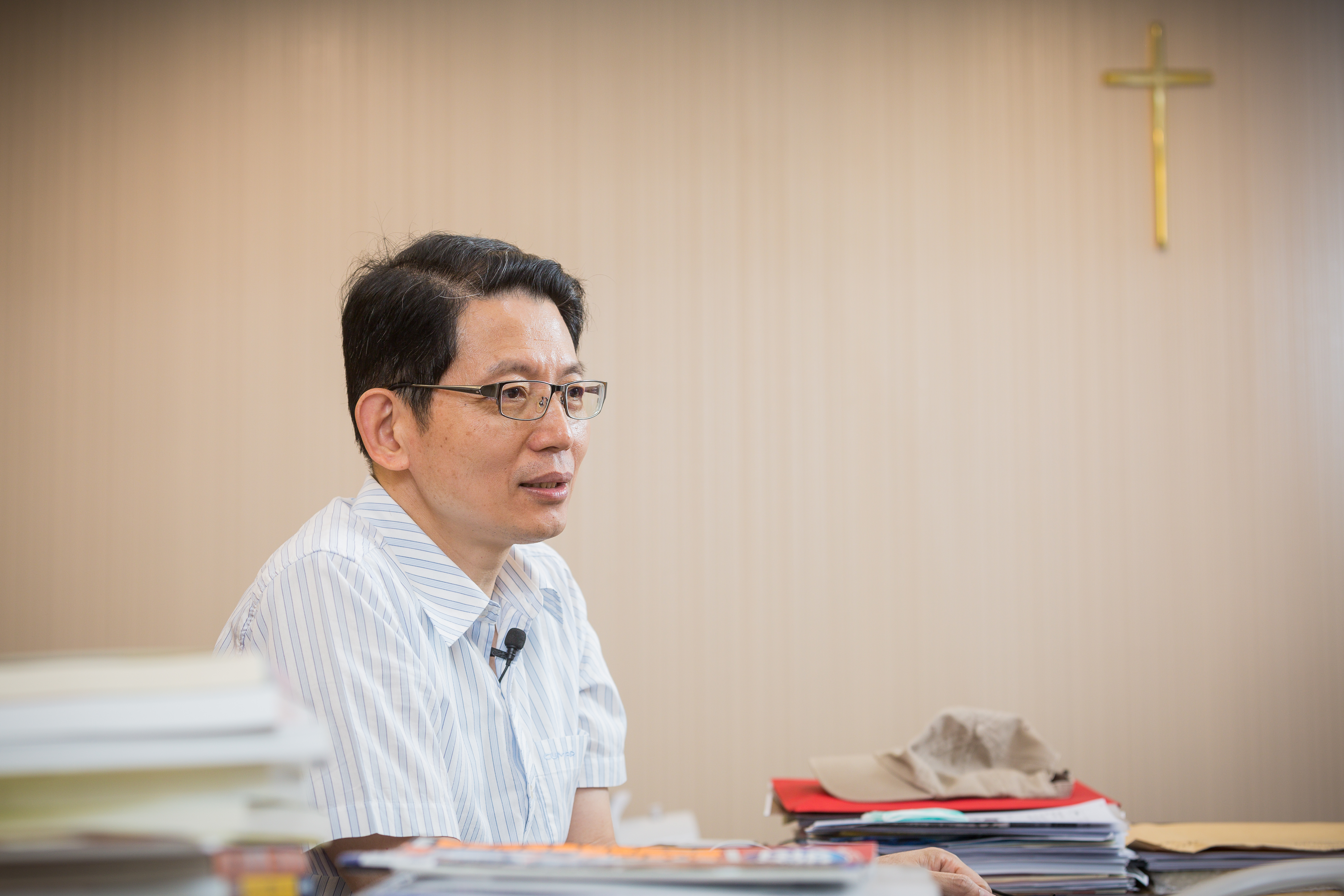  羅紹和說，因從小家境貧困，一度窮到連地瓜都吃不起，只能靠樹薯果腹。