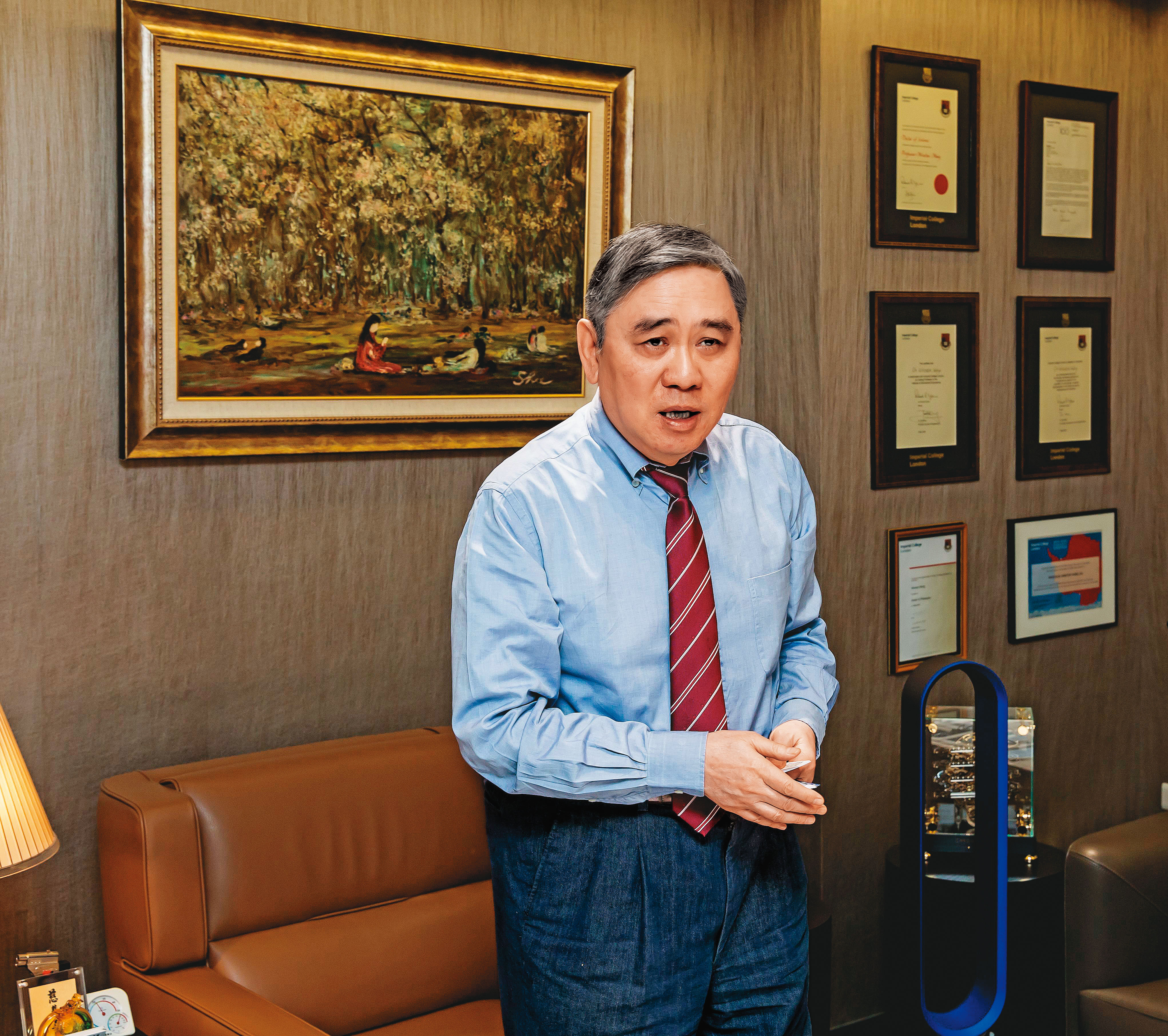 台塑創辦人王永慶之子王文洋（圖），日前控告身兼台塑集團總裁的堂哥王文淵等人涉嫌侵吞父親120億元遺產，檢方做出不起訴處分，他已提出再議。