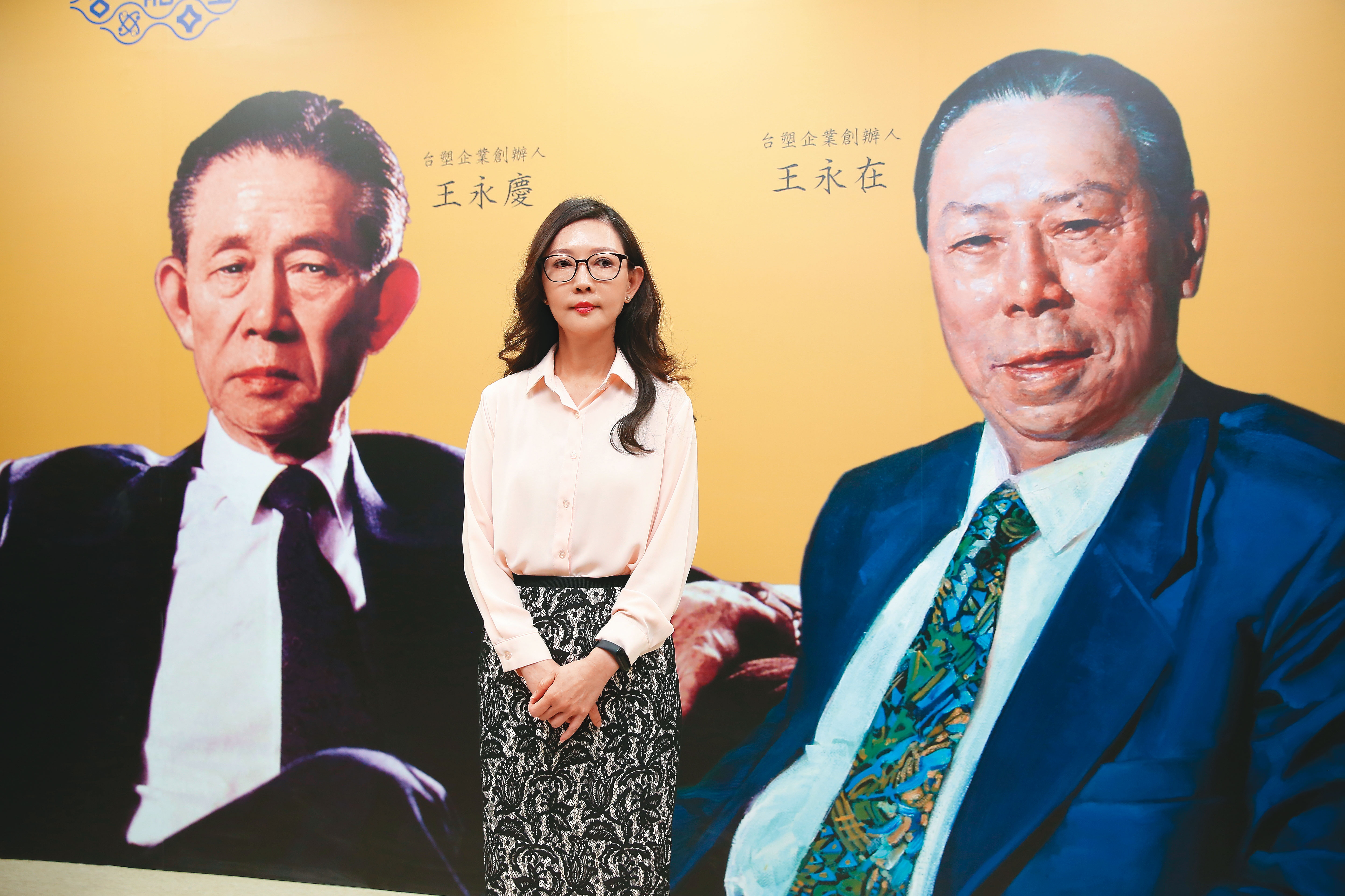 台塑為感念創辦人王永慶白手創業精神，前年在他逝世滿10週年舉辦特展，他的女兒王瑞瑜（圖）也親自出席，想起父親不禁紅了眼眶。