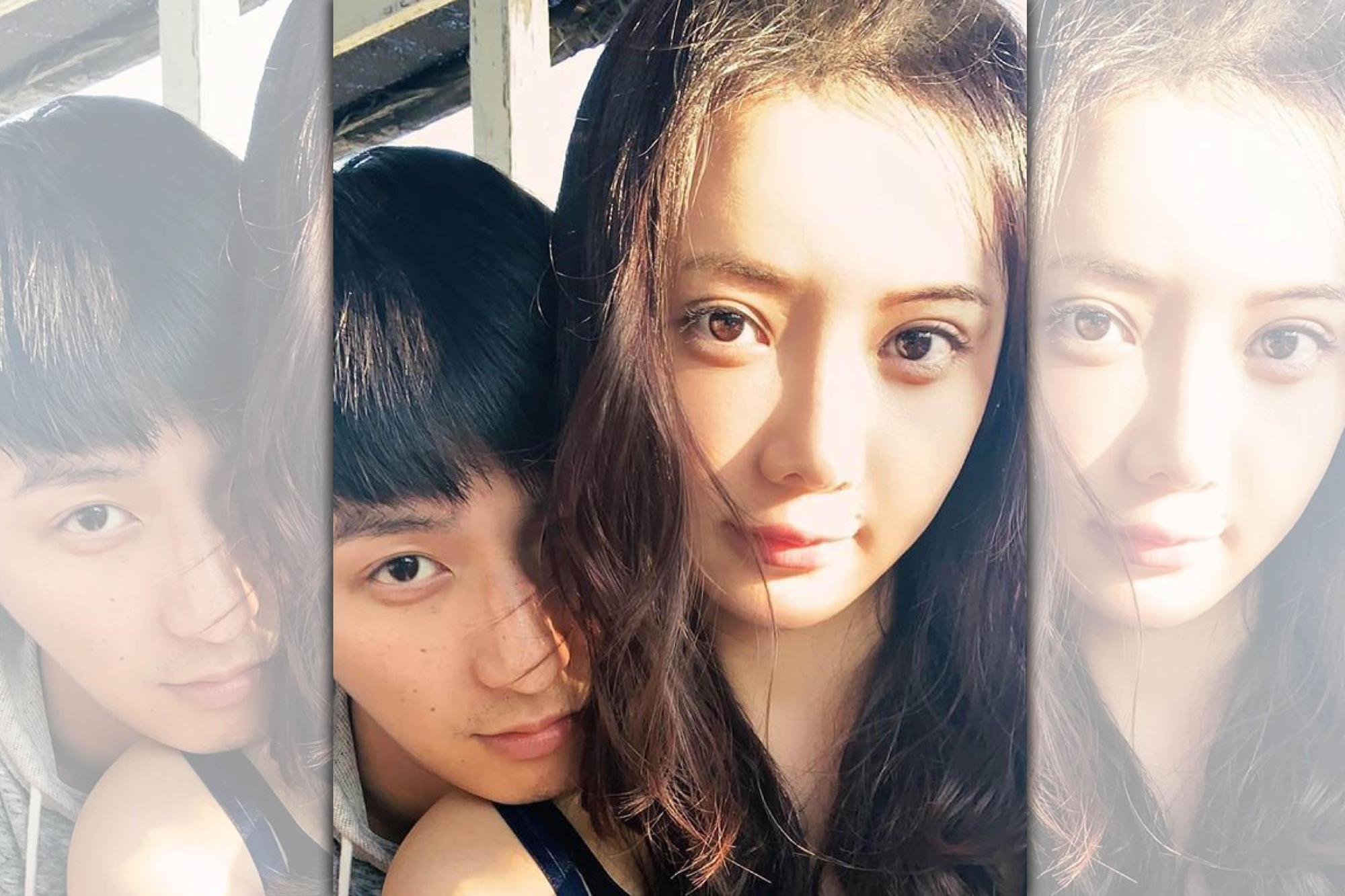 楊奇煜(小煜)今天宣布閃婚,PO出跟老婆在淡水戶政事務所登記合照。(翻攝自小煜臉書)