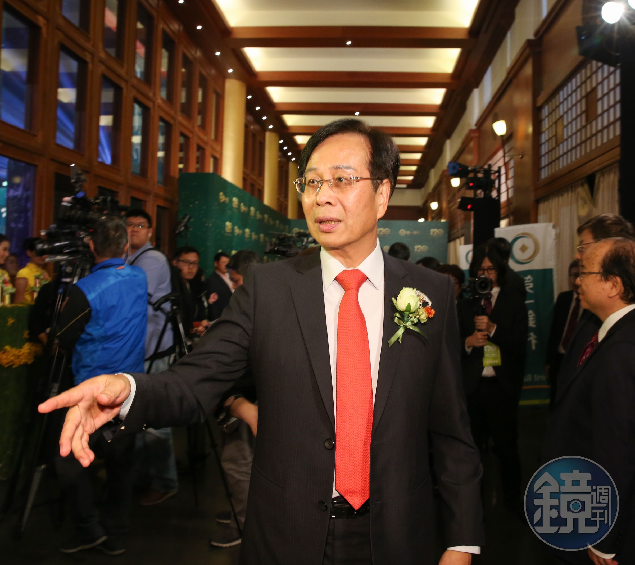 第一銀董座廖燦昌曾涉及慶富案，3年前被行政院長賴清德解任下台，爭議四起。 （本刊資料照）