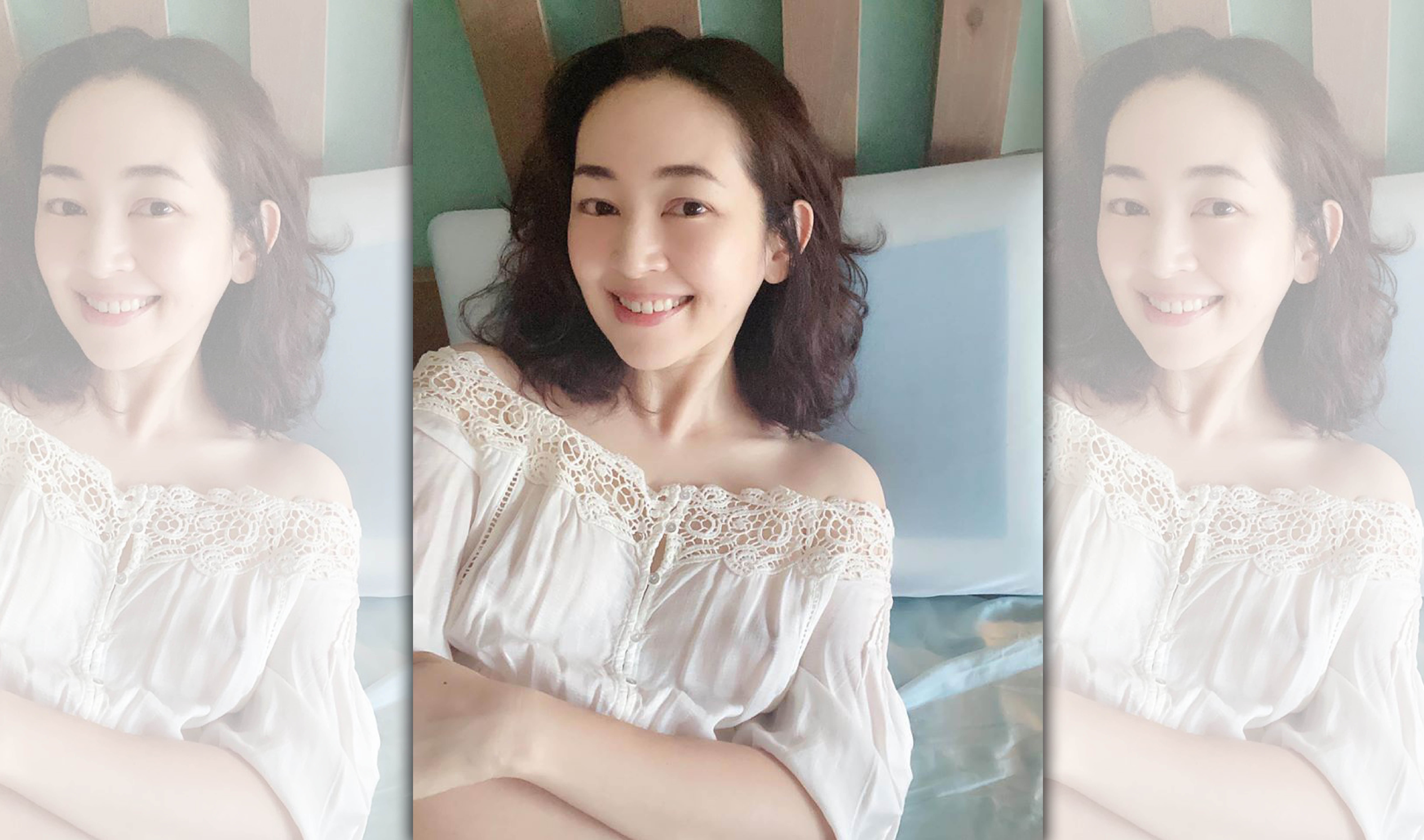 蔡燦得日前上網路節目《今日大小事》，沒想到製作單位把她臉書和朋友的合照誤植為是她男友。（翻攝自蔡燦得臉書）