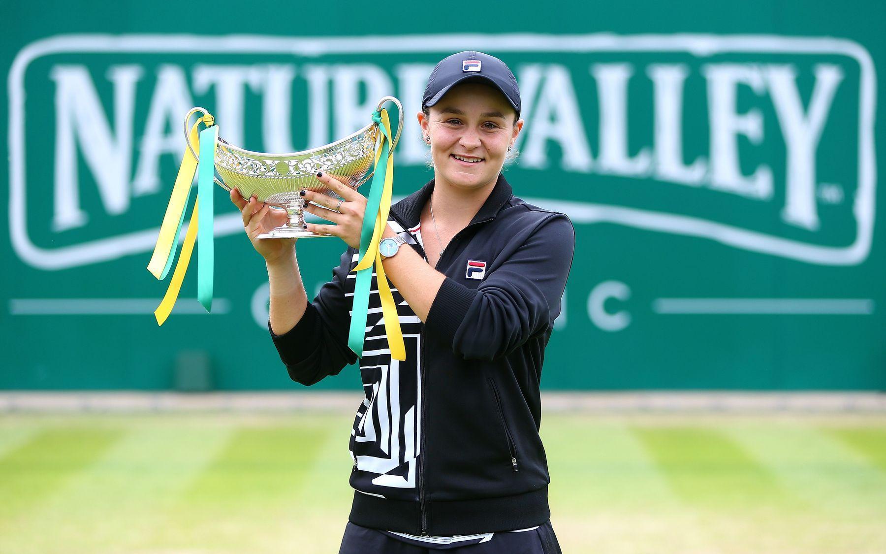 世界排名第一的澳洲女將芭提(Ashleigh Barty)宣布退出美網賽事。(翻攝自WTA網站)