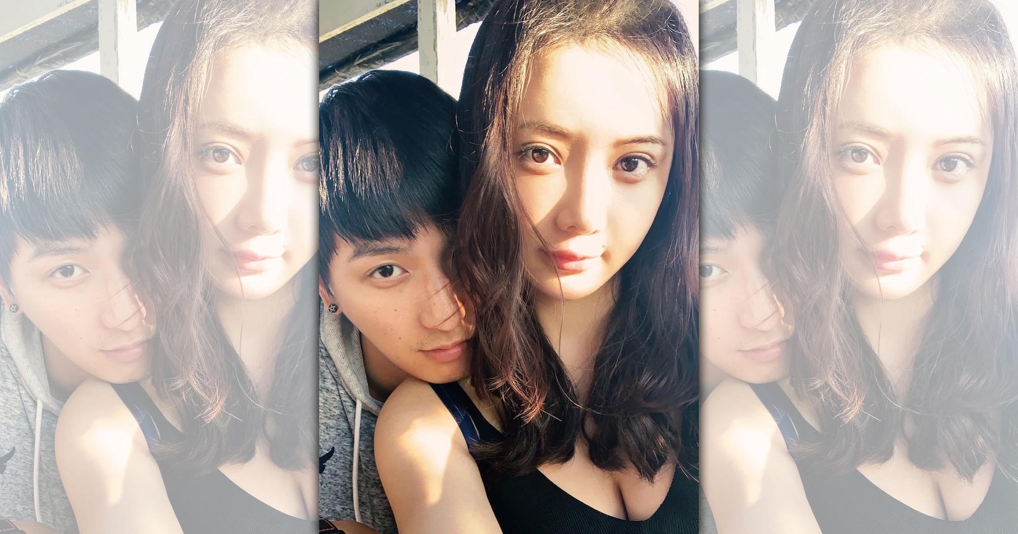 小煜昨發聲明宣布與護理師女友女友在淡水區戶政事務所登記結婚。（翻攝自楊奇煜臉書）