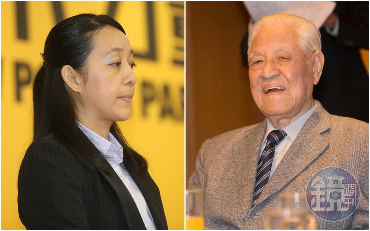 王婉諭於臉書po文表示，「李登輝先生，在今晚離開了我們。」她更認為李前總統是台灣民主化的重要推手。（本刊資料照）