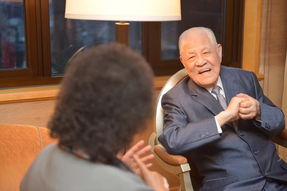 陳菊表示，李前總統為台灣人奠定世代相傳的台灣主體意識。（翻攝自陳菊臉書）