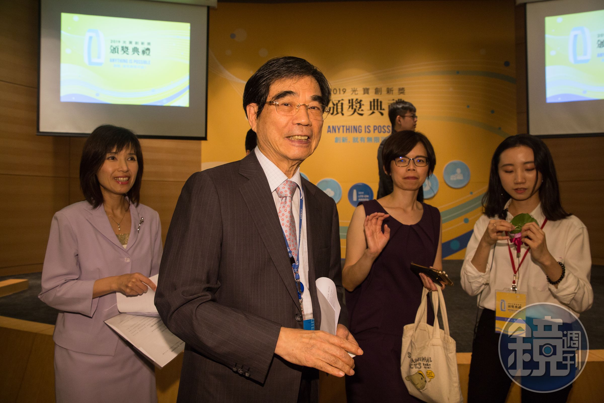 光寶集團董事長宋恭源（圖）卸下光寶科董事長一職，但仍維持集團董事長身分，寶科董座則由長子宋明峰正式接掌。（本刊資料照）