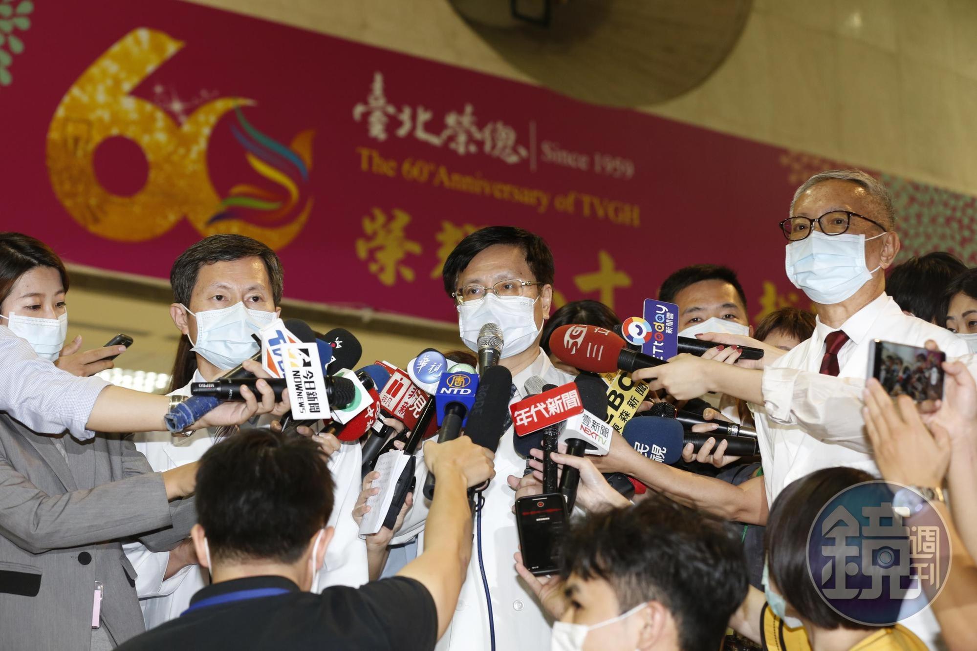 關於李登輝死訊,北榮醫療團隊出面說明。