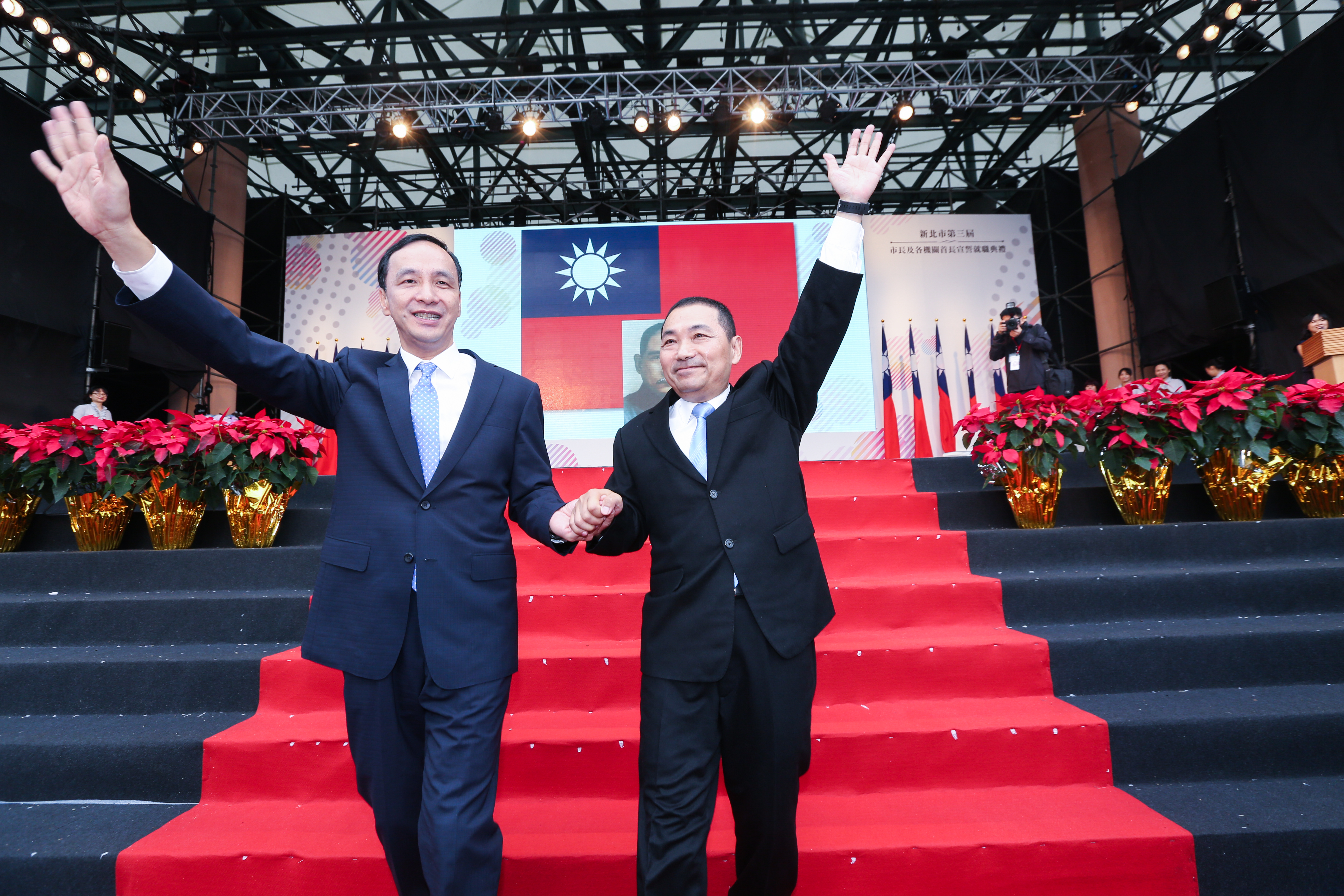 新北市長侯友宜和前新北市長朱立倫，都是可能代表國民黨出征2024年總統大選的人選。（本刊資料照）