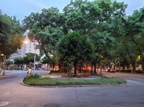 北市公共裝置藝術《鳥籠外的花園》獲寶吉祥集團認養。(寶吉祥藝術中心提供)