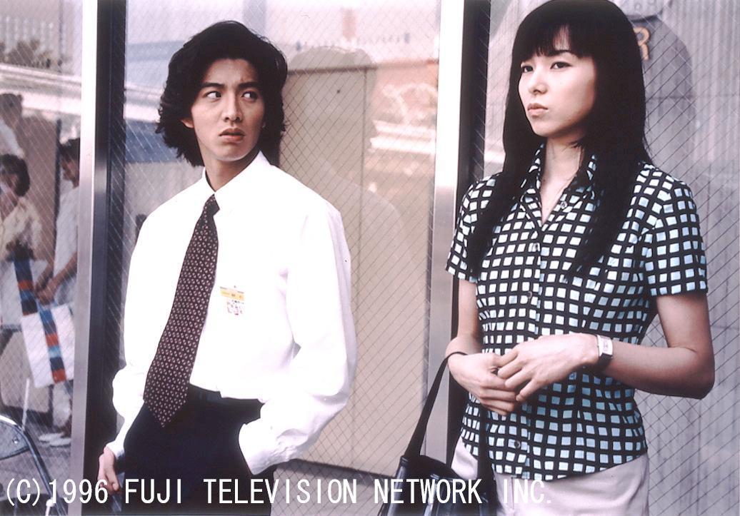 木村拓哉（左）和山口智子主演的經典日劇《長假》將在台重播。（八大戲劇台提供）