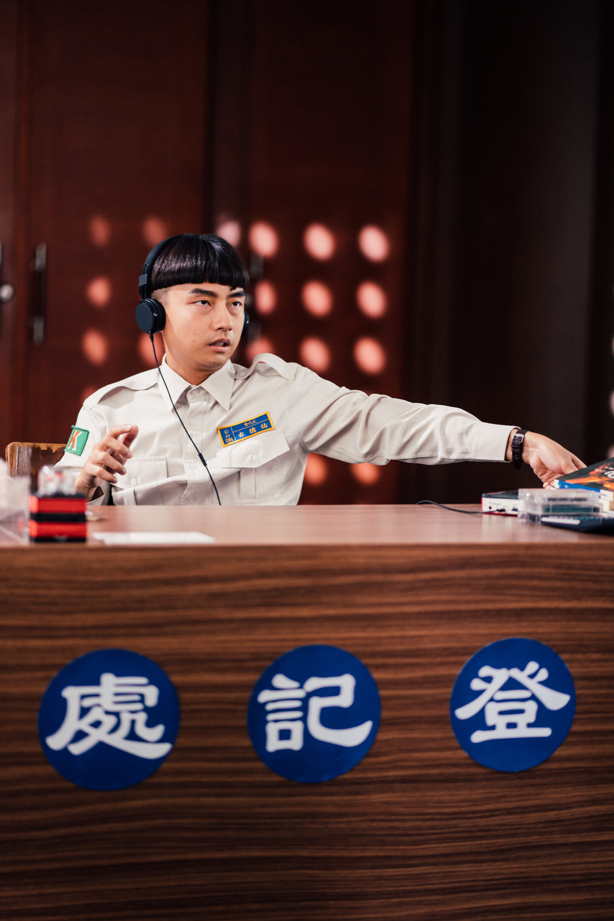 最佳綠葉大鶴,這一年在許多影視作品出現,新作裡的替代役男角色很搶眼。(華映娛樂提供)