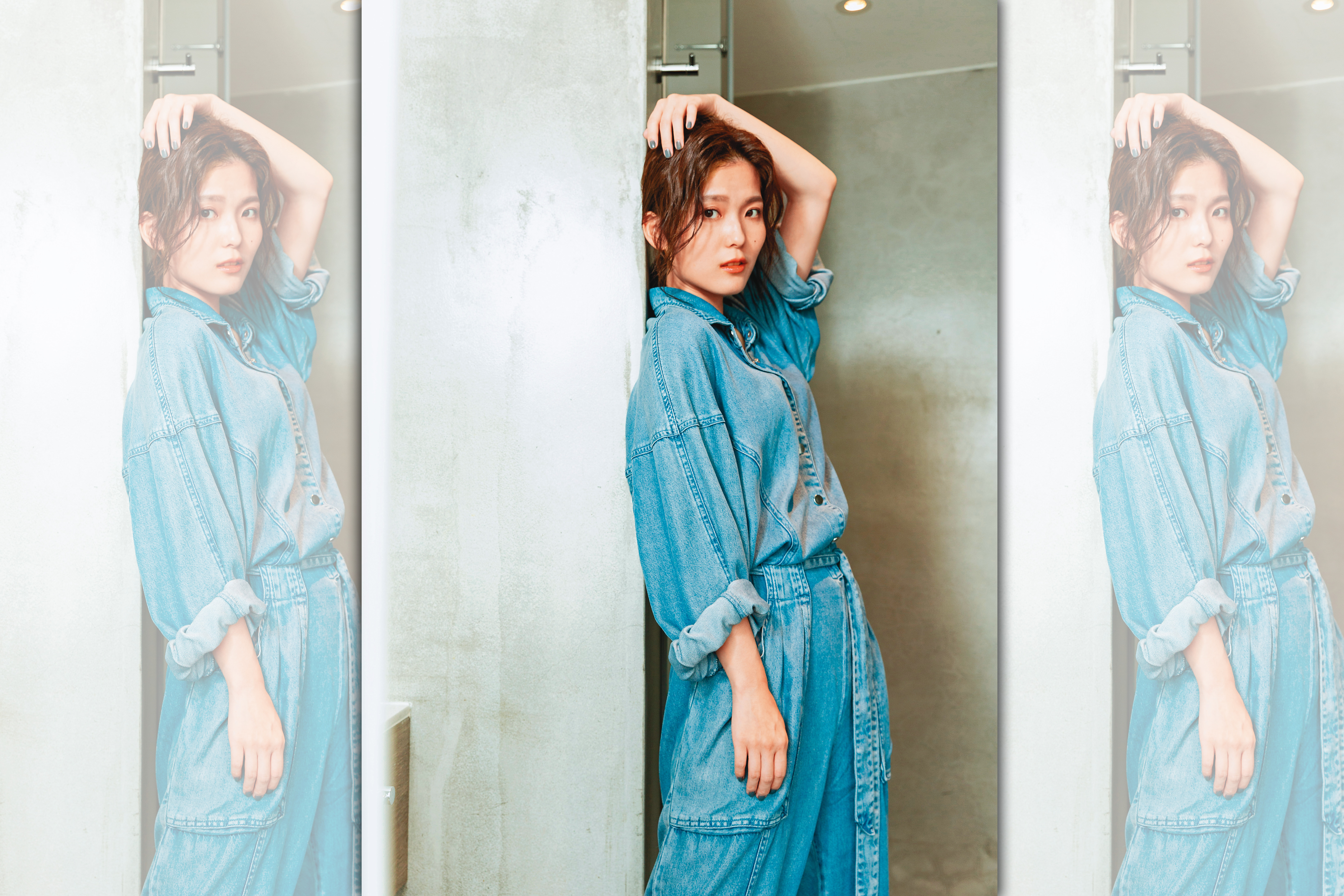 睦媄擁有一張明星臉，曾被說與葉全真、IU、周慧敏撞臉。