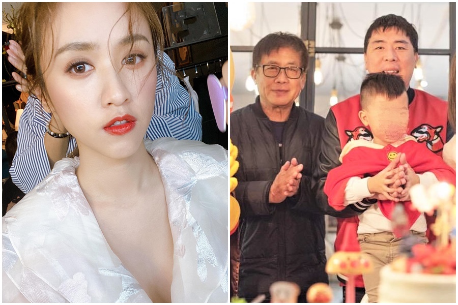 吳姍儒（左）自曝被母親從小打到大，梁赫群（右）透露小時候曾被父親眼神嚇到漏尿。（翻攝自吳姍儒、梁赫群臉書）