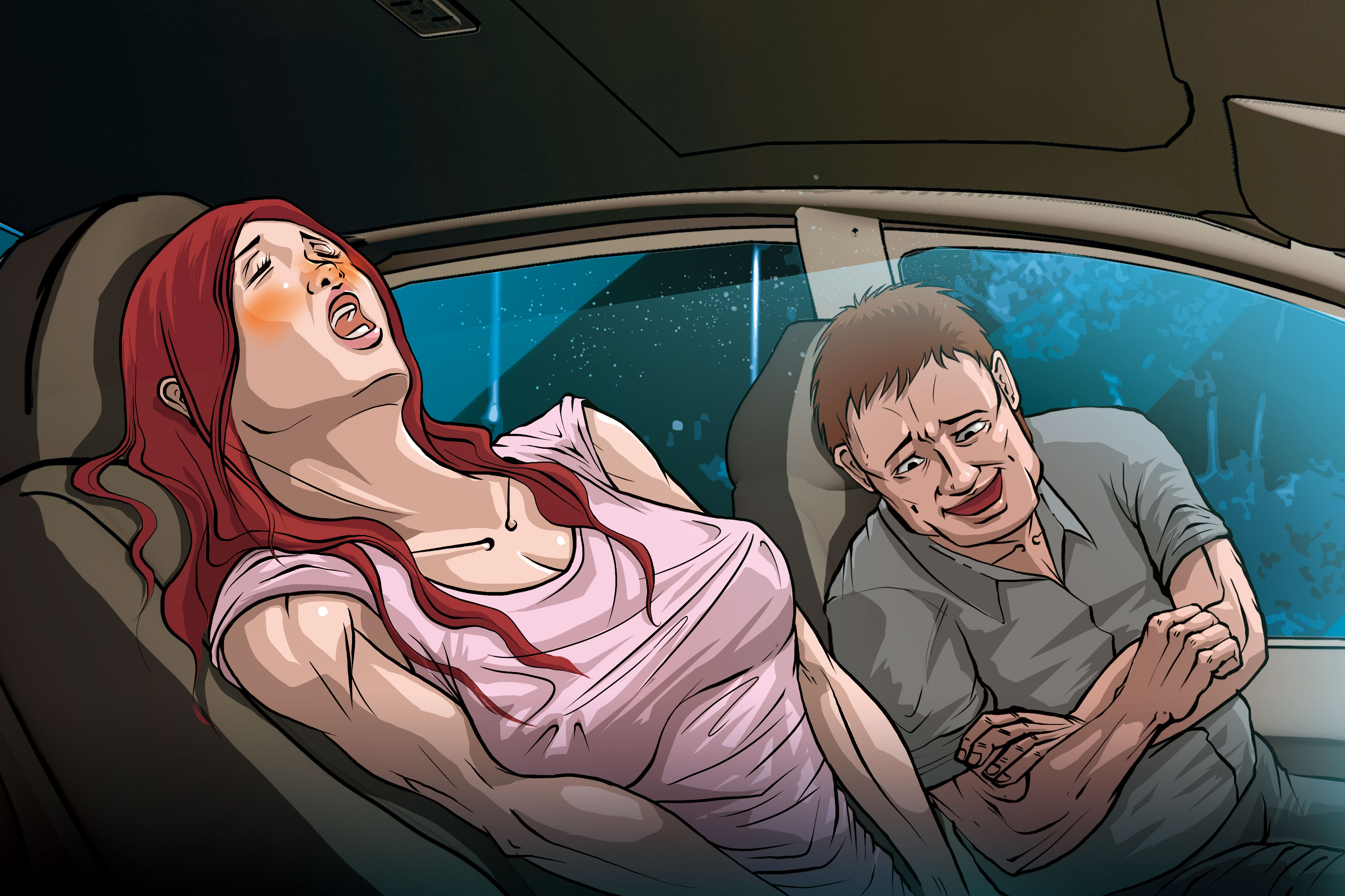 台南市衛生局長陳怡遭控與鄭姓女祕書車震，他解釋是在車內看女祕書自慰，否認雙方有性行為。（圖為示意畫面）