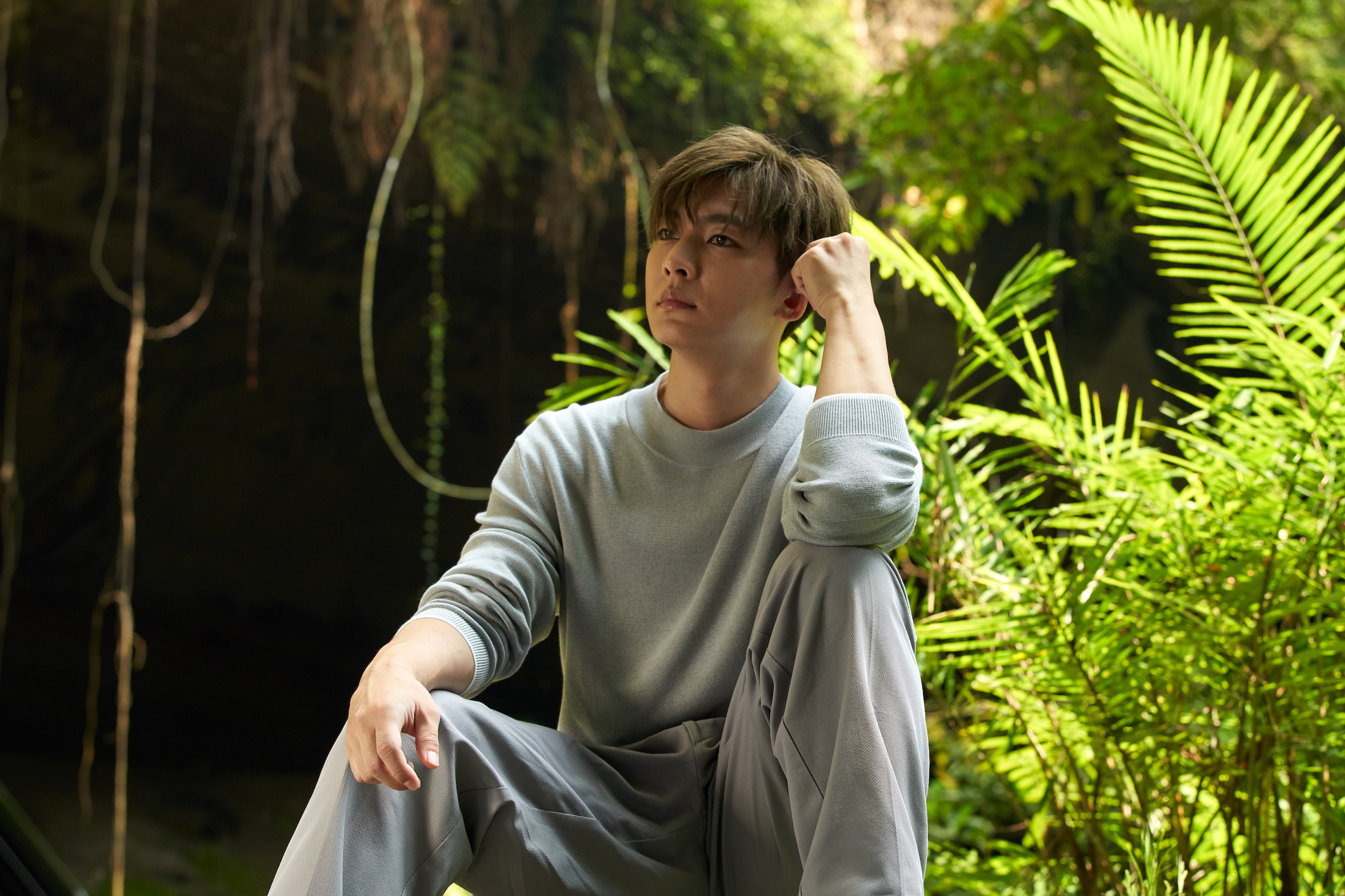 炎亞綸想與自己的精神導師柯比一樣有更多的影響力。（晴空鳥提供）