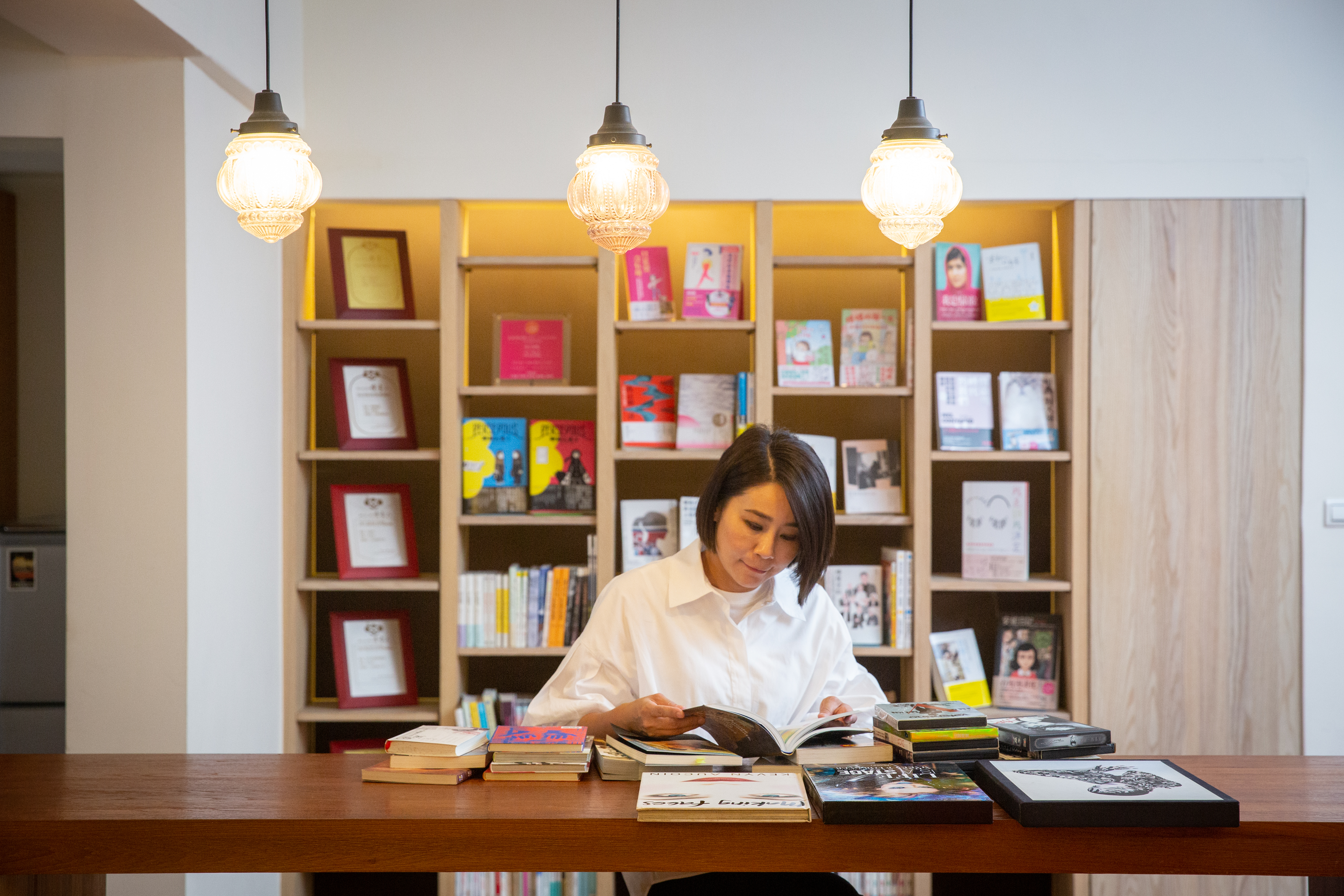 簡淑玲建議剛出社會的年輕人多投資自己。