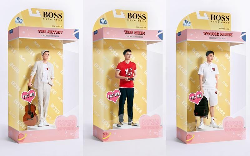 品牌全球代言人李易峰拍攝以「BOSS Boyfriend」為主題的七夕特別廣告企劃,詮釋節日甜蜜心意。(BOSS提供)