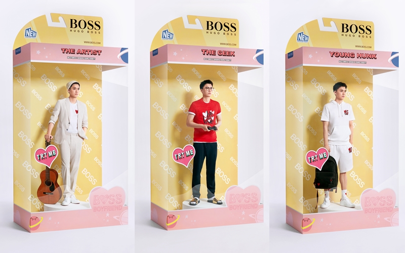 品牌全球代言人李易峰拍攝以「BOSS Boyfriend」為主題的七夕特別廣告企劃，詮釋節日甜蜜心意。（BOSS提供）