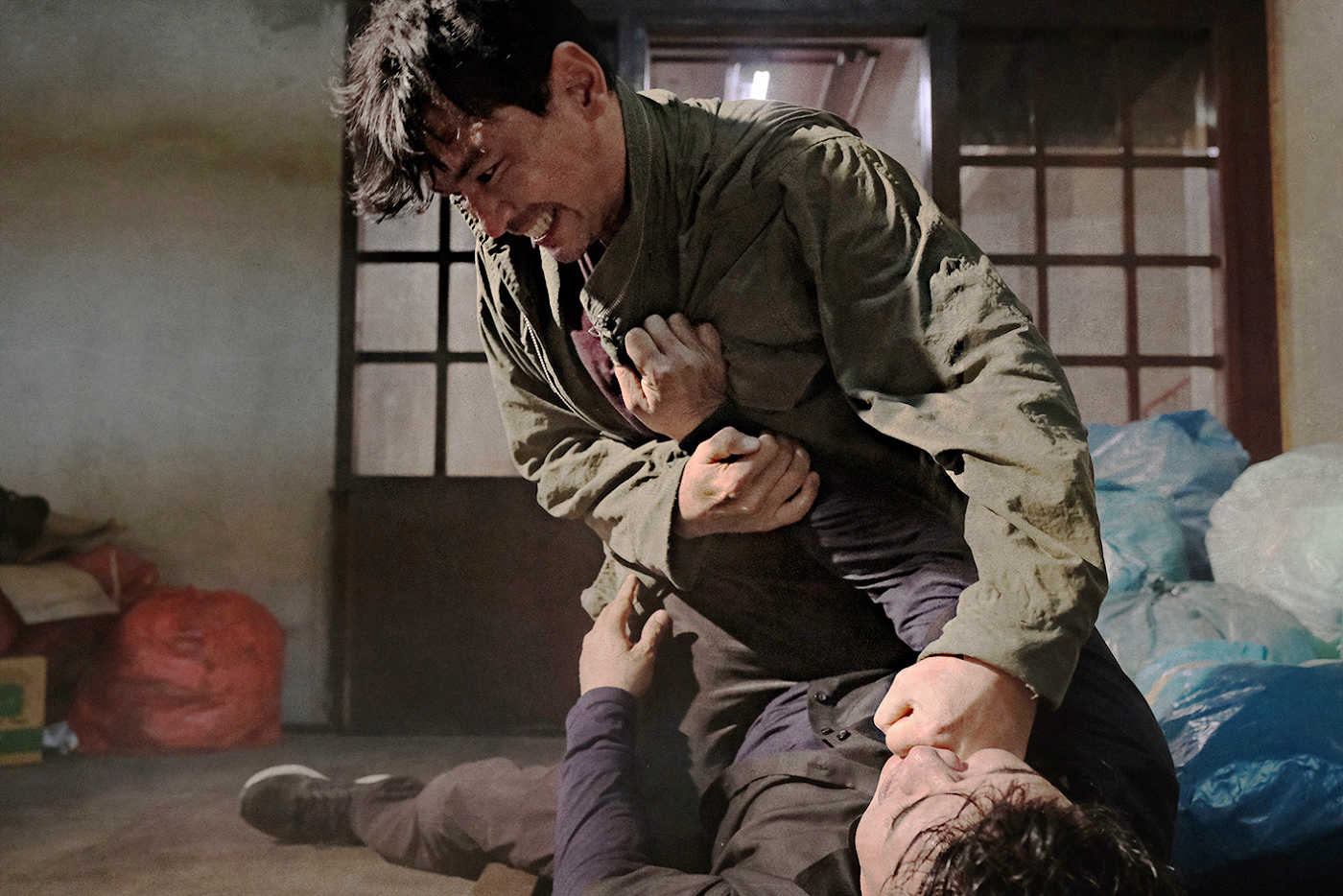 黃晸玟在《魔鬼對決》的打戲全部親身上陣。（采昌國際多媒體提供）