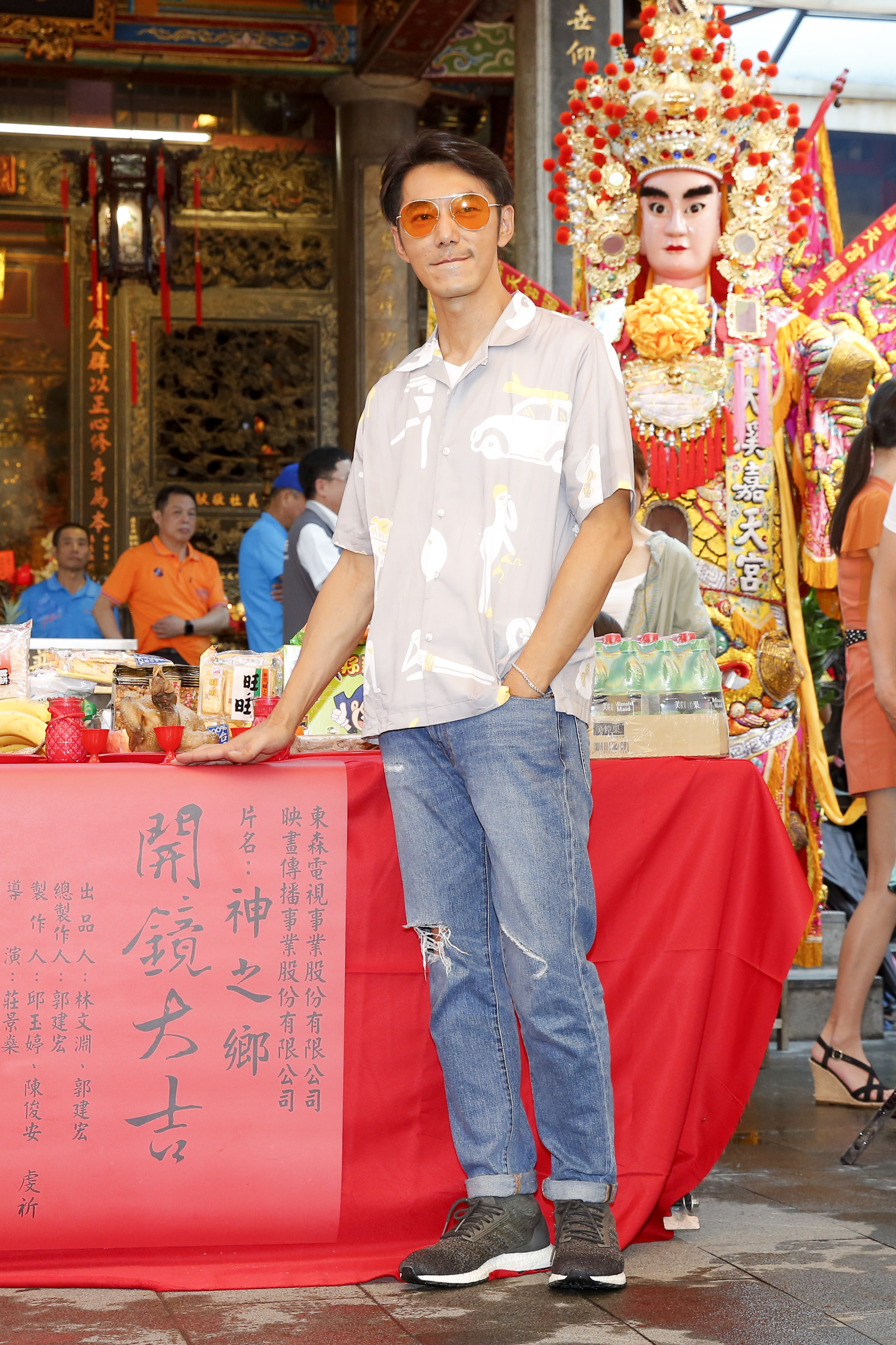 李李仁飾演虎膽堂堂主黃世介。