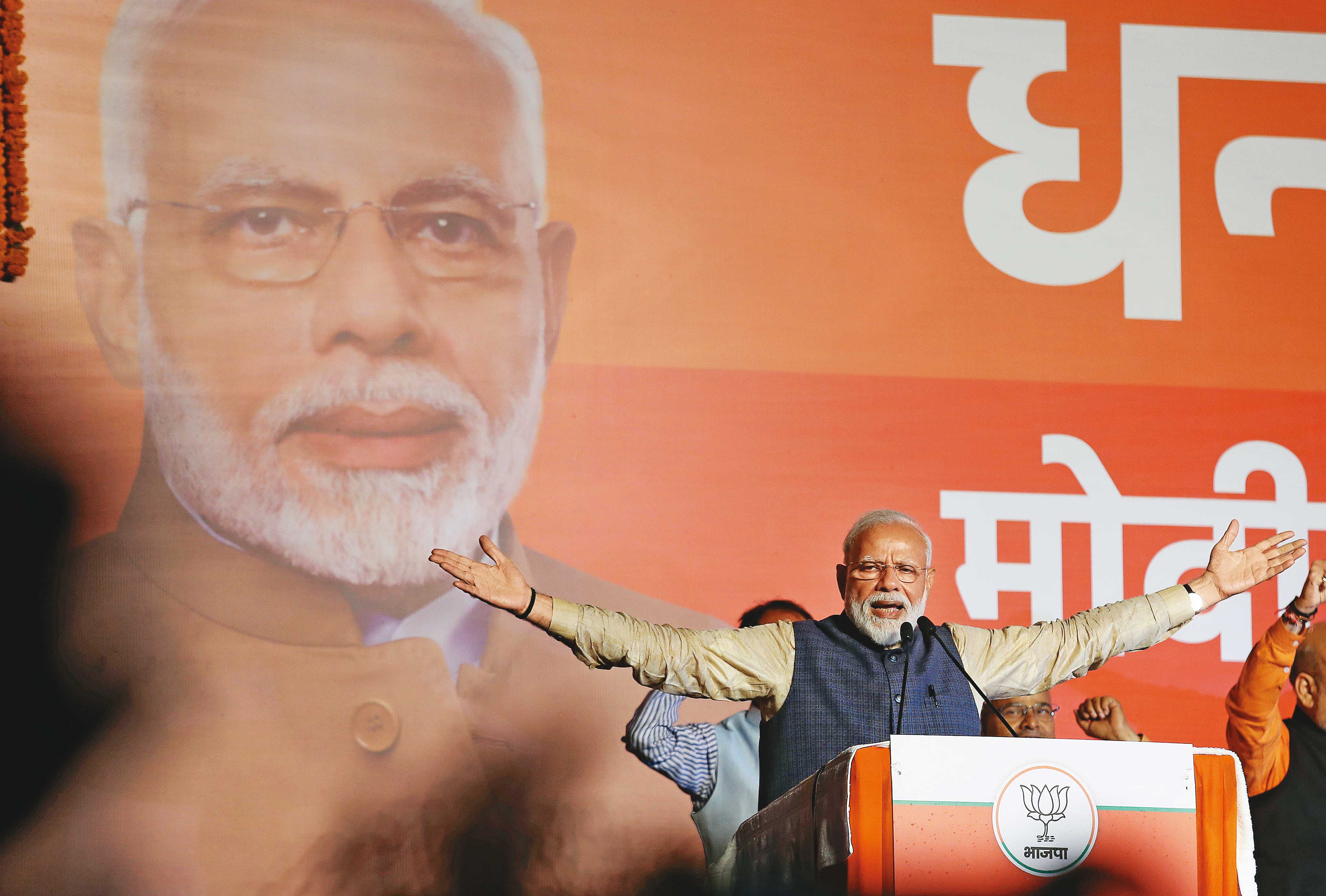 印度是ex-China戰略最大亮點，莫迪總理（圖）的改革力度更甚於鄧小平。台灣政府與企業對其變化不夠了解，政府的南向政策應強化雙方全面往來，鋪設更有利平台。（東方IC）