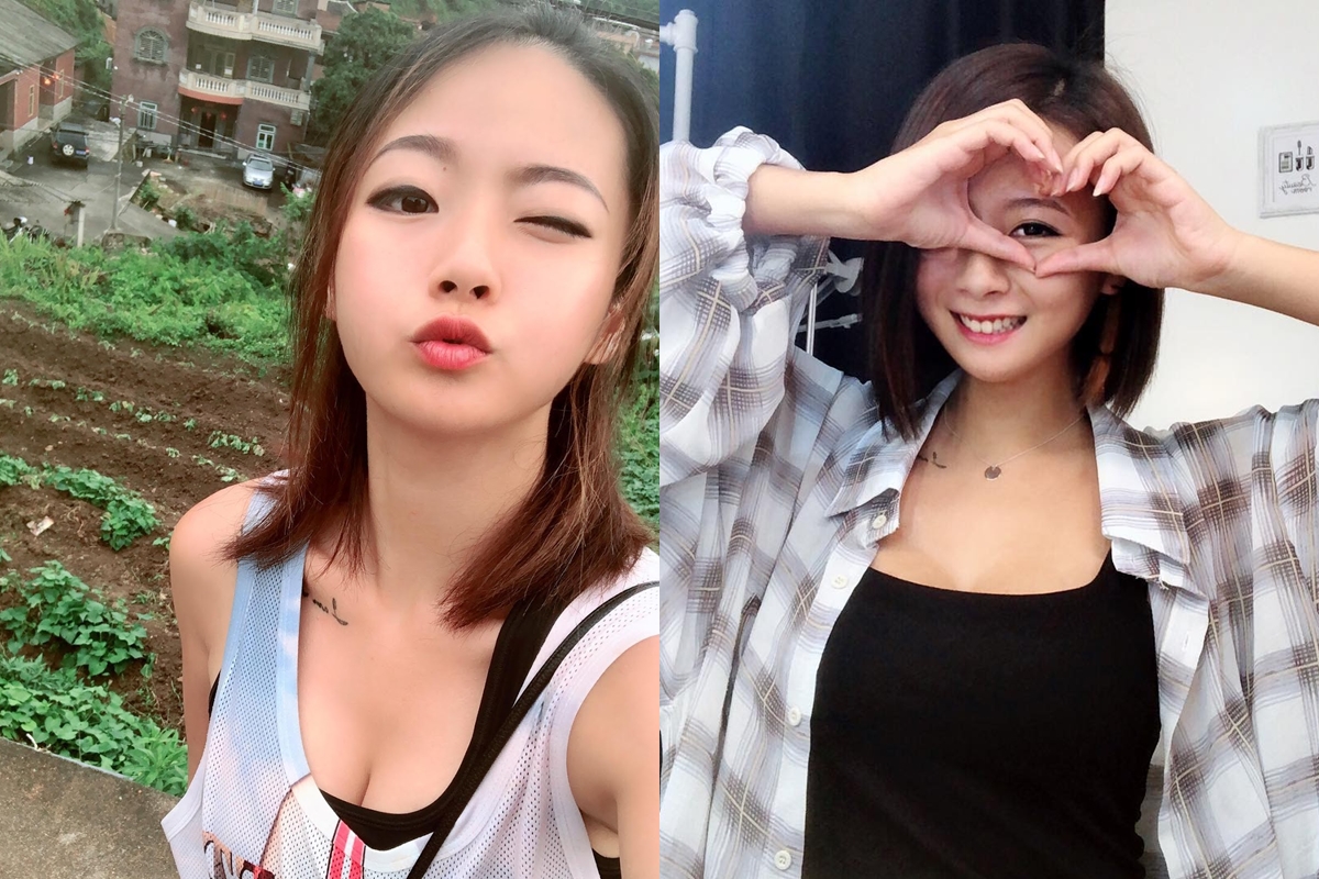 25歲的黃丹虹擁有豐滿E奶，現職為香港特約演員。（翻攝自黃丹虹臉書）