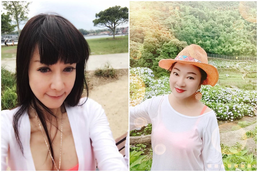 羅霈穎突然傳出死訊,與她交情不錯的白冰冰聞訊哽咽。(翻攝自羅霈穎、白冰冰臉書)