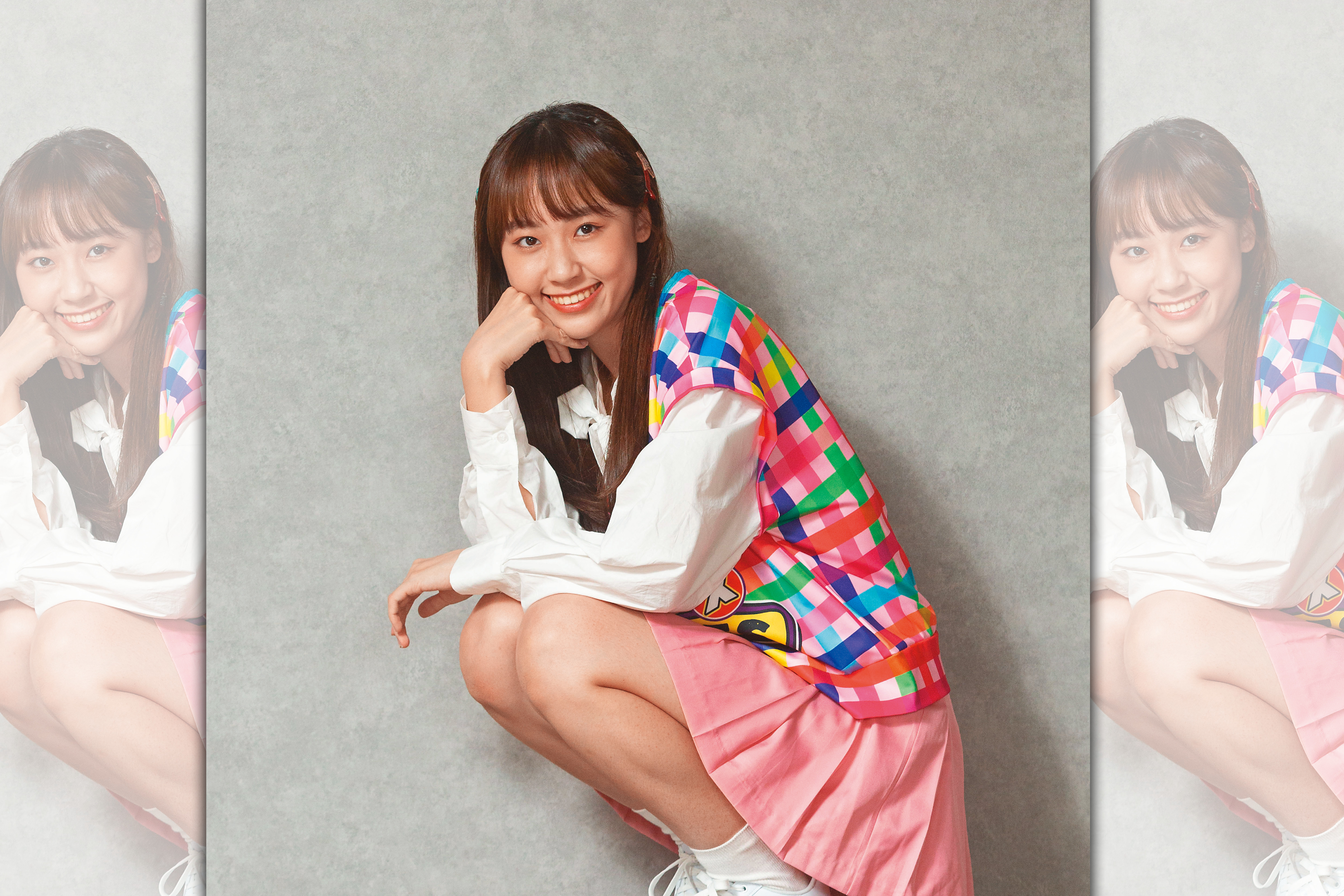 彭聖恩參賽以來人氣最高，她過去是廣告明星，更被喻為「育達廣告天后」。