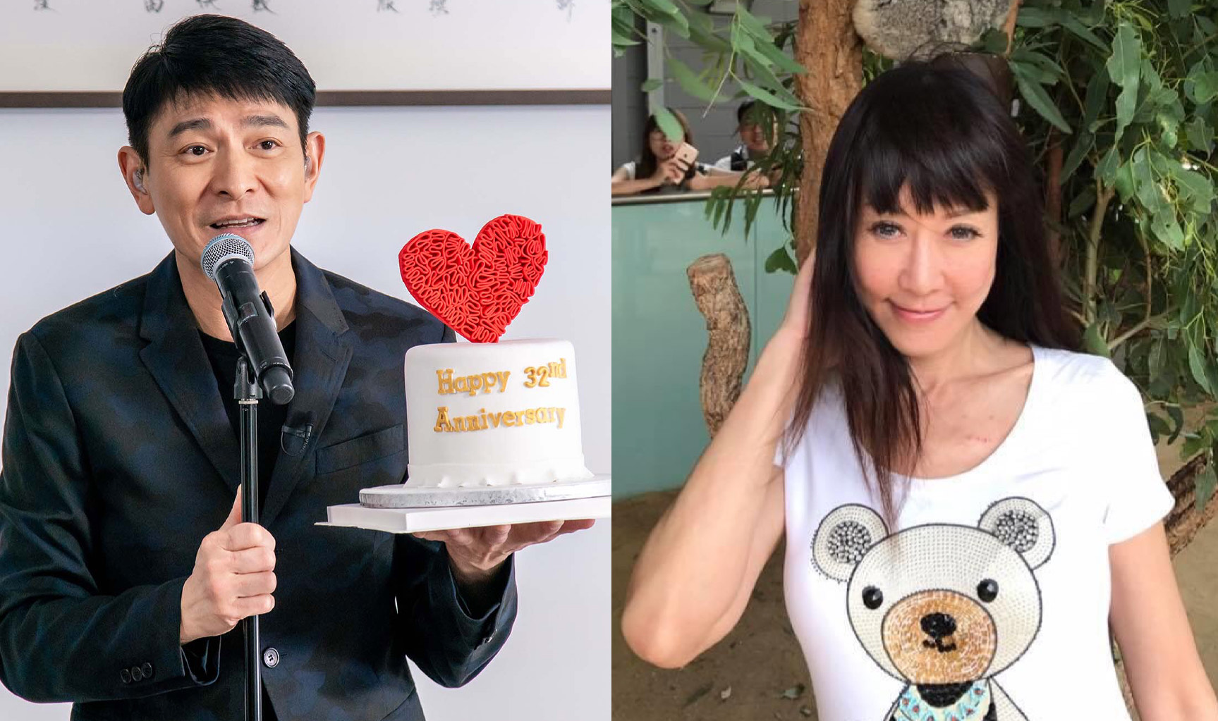 羅霈穎與劉德華頗有私交，開節目劉天王還親自祝賀。（翻攝自羅霈穎臉書、台灣映藝提供）