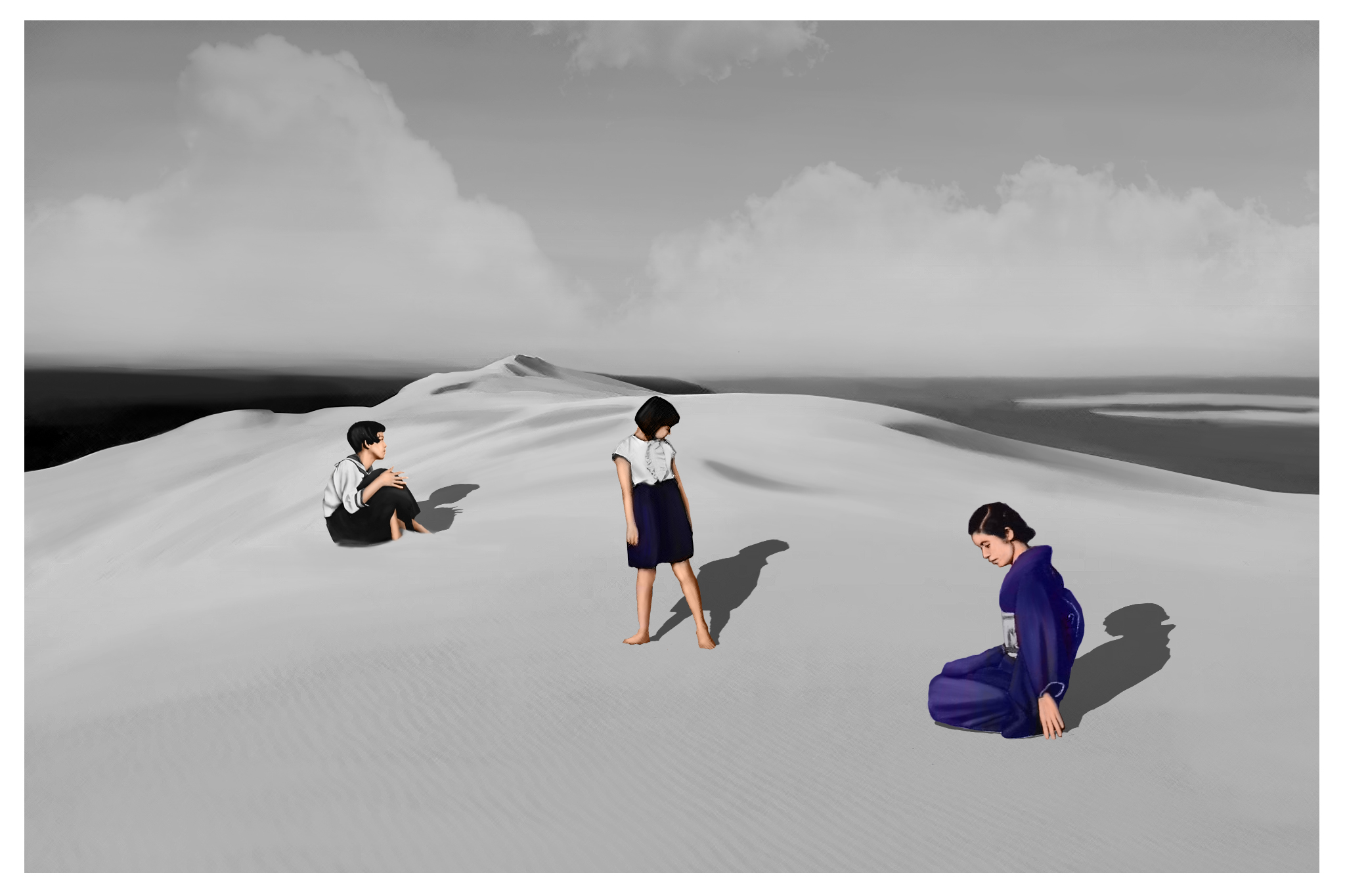 【廖偉棠書評E04】家與沙丘：兩個植田正治的舞台——《植田正治的寫真世界：女兒眼中的攝影家人生》