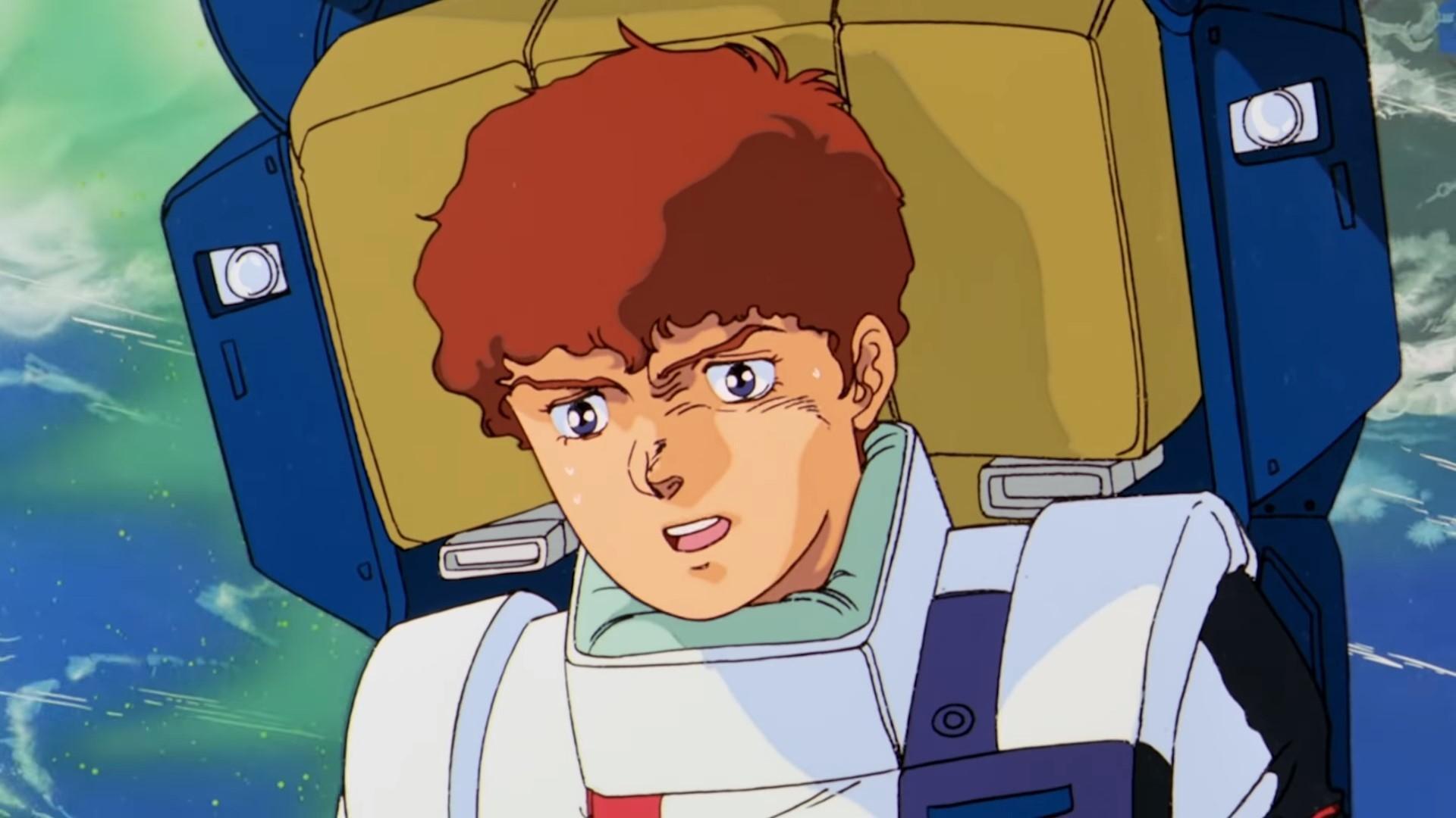 67歲的老牌聲優古谷徹，透過「阿姆羅」鼓勵人們堅強。（翻攝自GundamInfo YouTube）