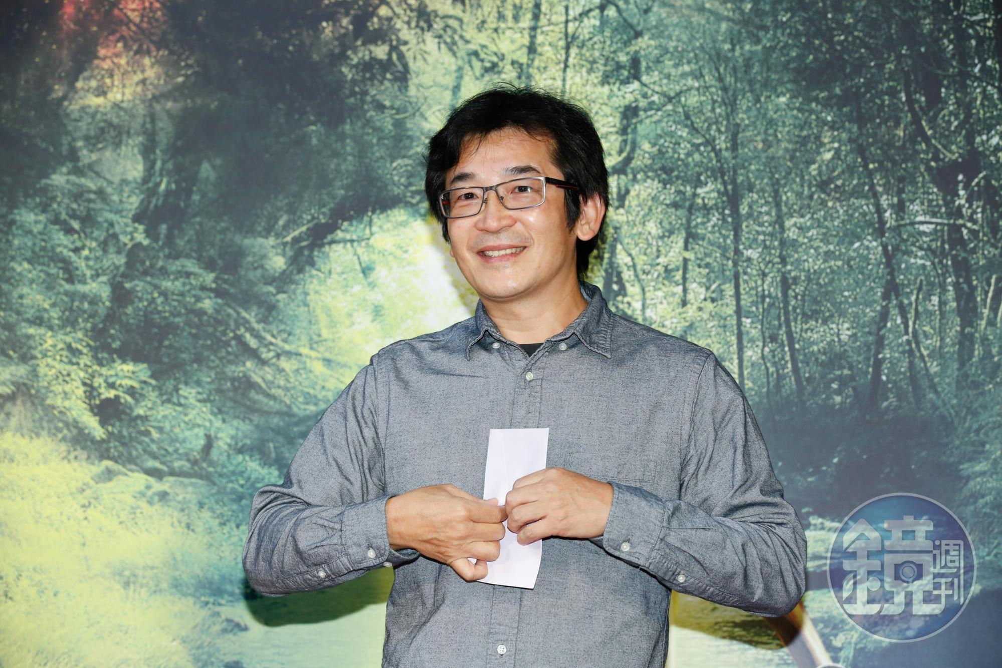 即將念大學的兒子特別寫了親筆信為爸爸打氣,魏德聖坦言很感動。