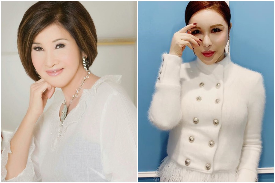 恬娃在利菁版面留言，邀約她一起參加追思會。（翻攝自恬娃、利菁臉書）