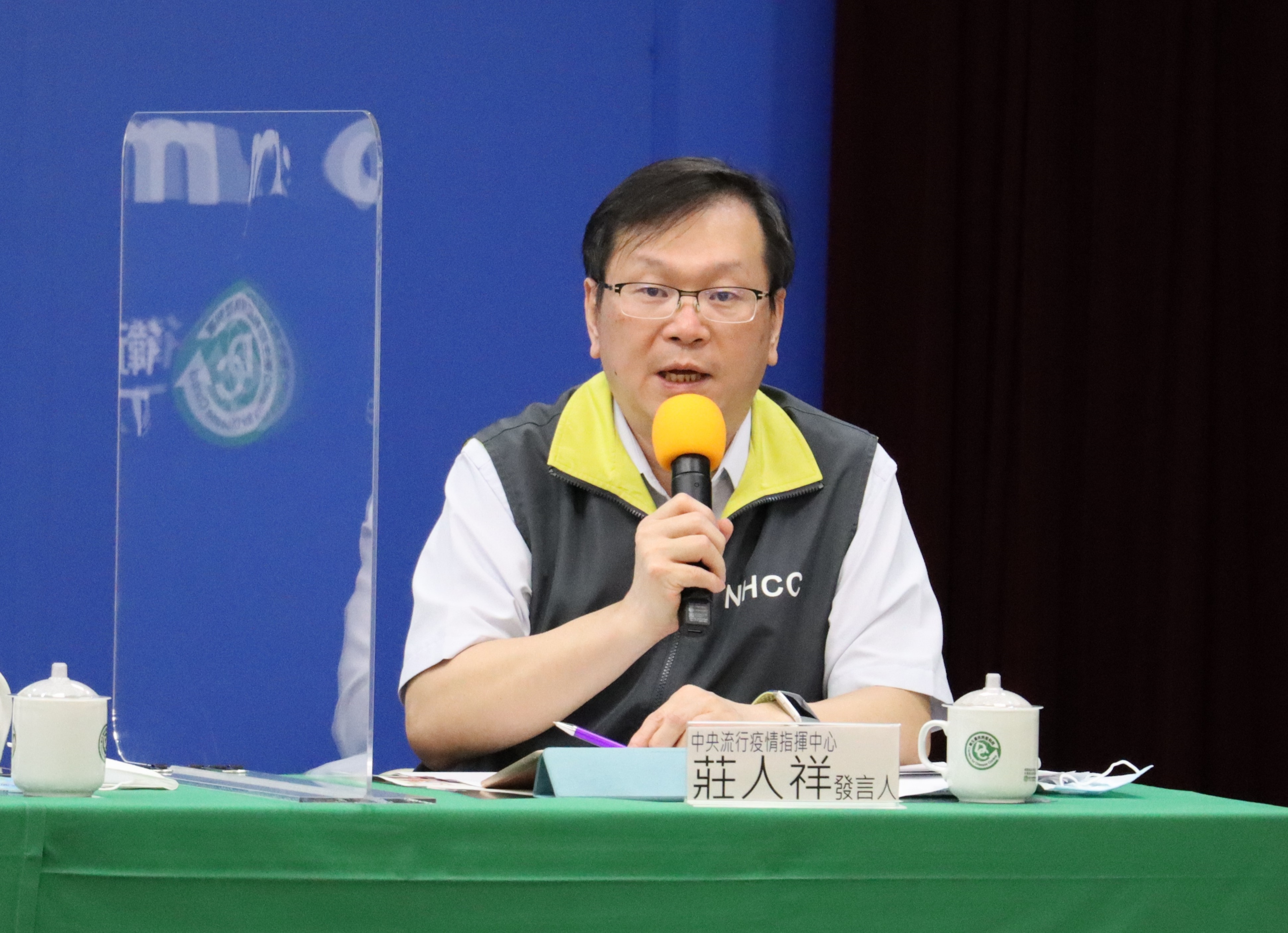 今（6日）國內新增1例境外移入病例，為長期於南非工作的60多歲男性（案477）。（指揮中心提供）