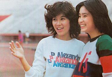 1982年，作家吳祥輝自傳故事《台北甜心》翻拍成電影，21歲的羅璧玲扮演劉瑞琪的閨密。（翻攝自《台北甜心》）