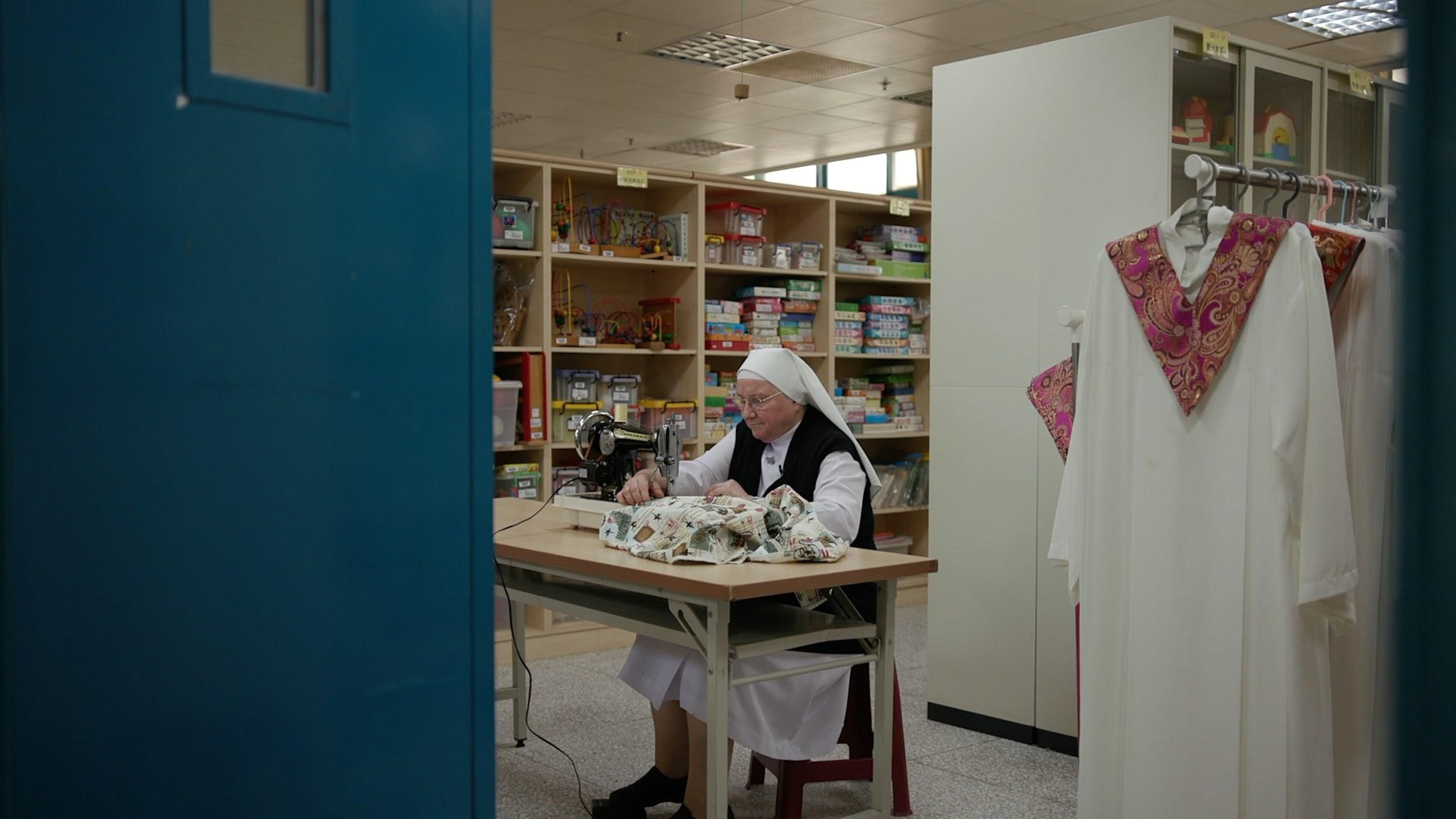 義大利修女裴嘉妮在臺灣服務逾半個世紀。（公視提供）