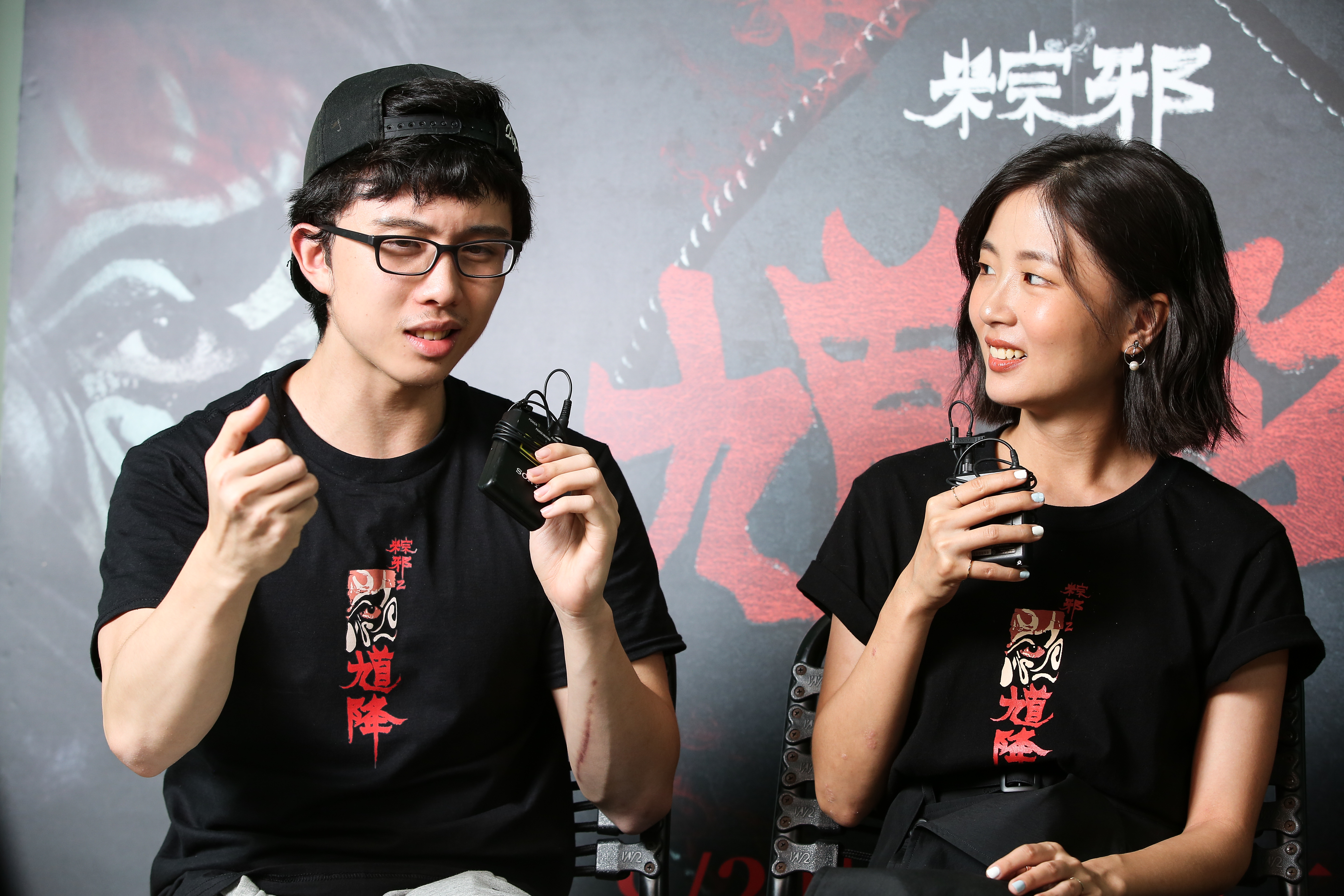許安植講自己的撞鬼經驗，孫安佐則發揮Youtuber本能想要衝一波流量。