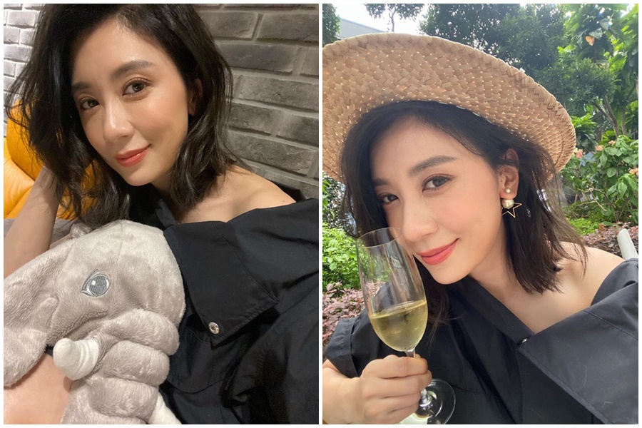 45歲的賈靜雯今天曝光30年前拍攝電視劇《佳家福》的劇照，引發了無數人的回憶殺。（翻攝自賈靜雯AlyssaChia臉書）