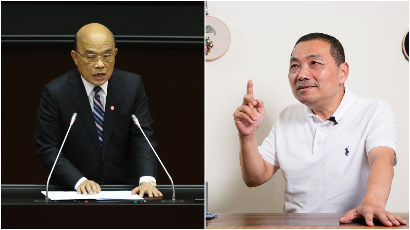 蘇貞昌定調「入境不普篩」，侯友宜則認為應「全面普篩搭配居家檢疫」雙管齊下，才能盡量避免漏放。（本刊資料照）