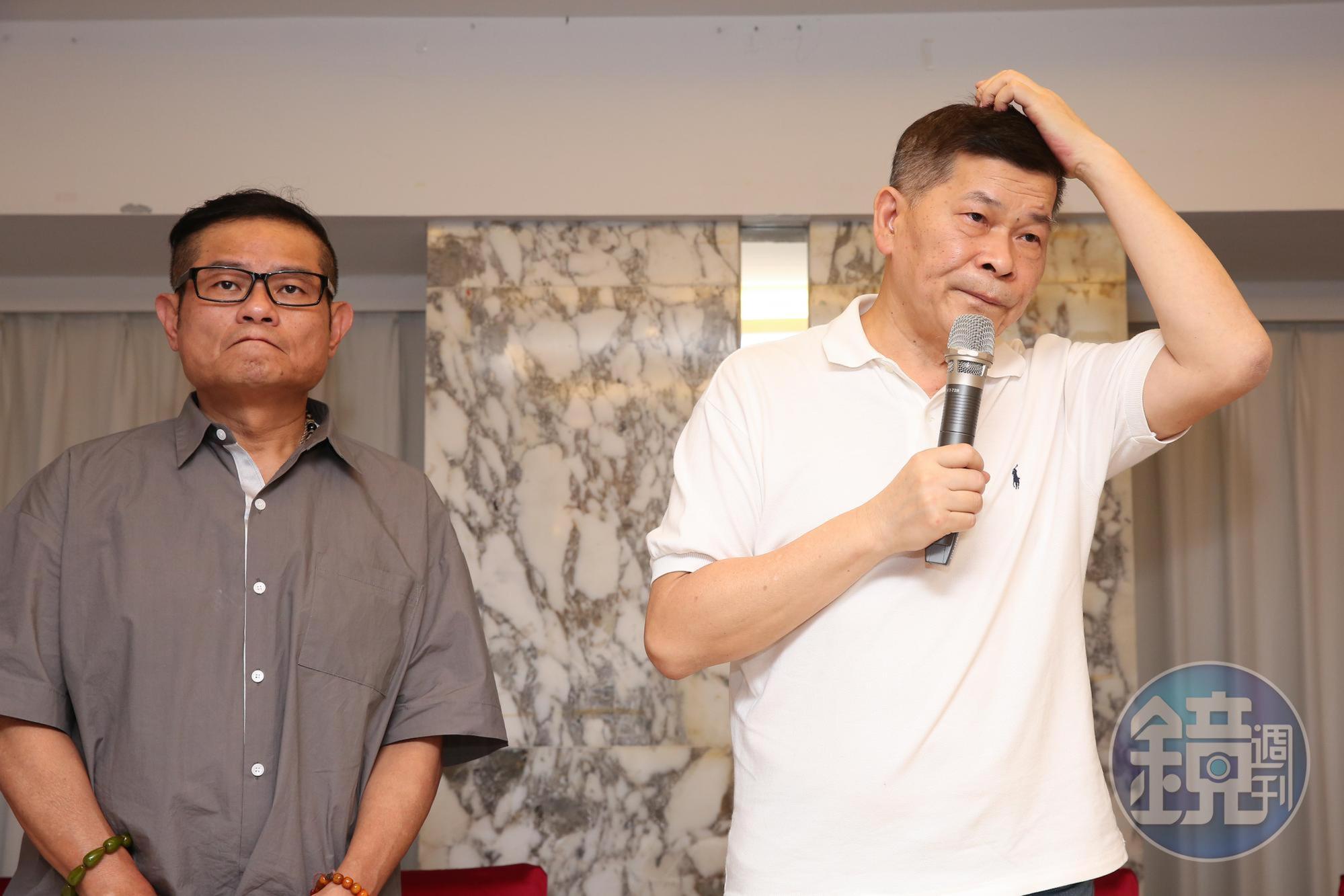 許效舜曾經接獲澎恰恰想不開的簡訊。