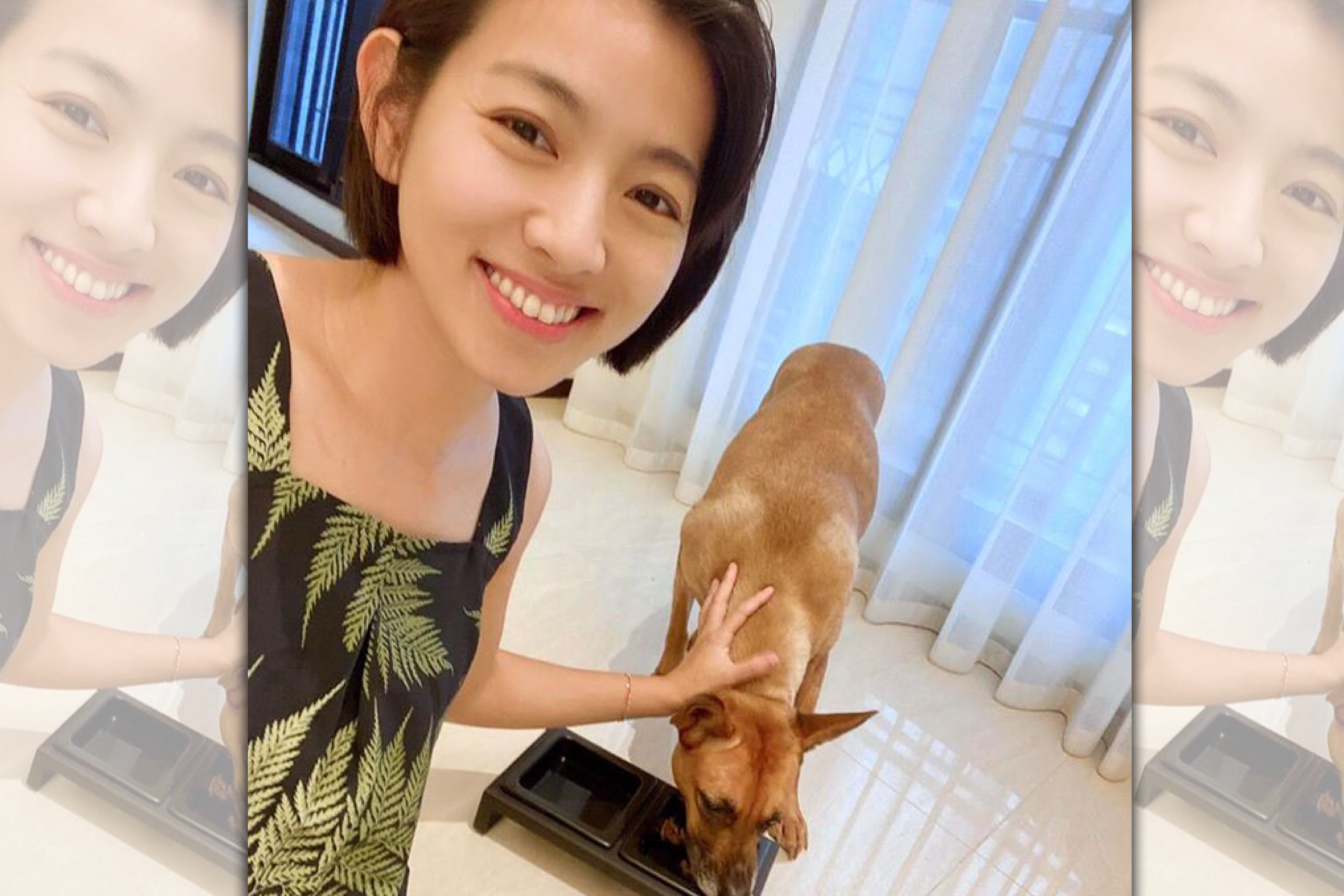 米可白曾上節目表示跟老公的生活作息不同，她曾因半夜不睡覺追劇，老公氣到關總電源，讓她沒得追劇。