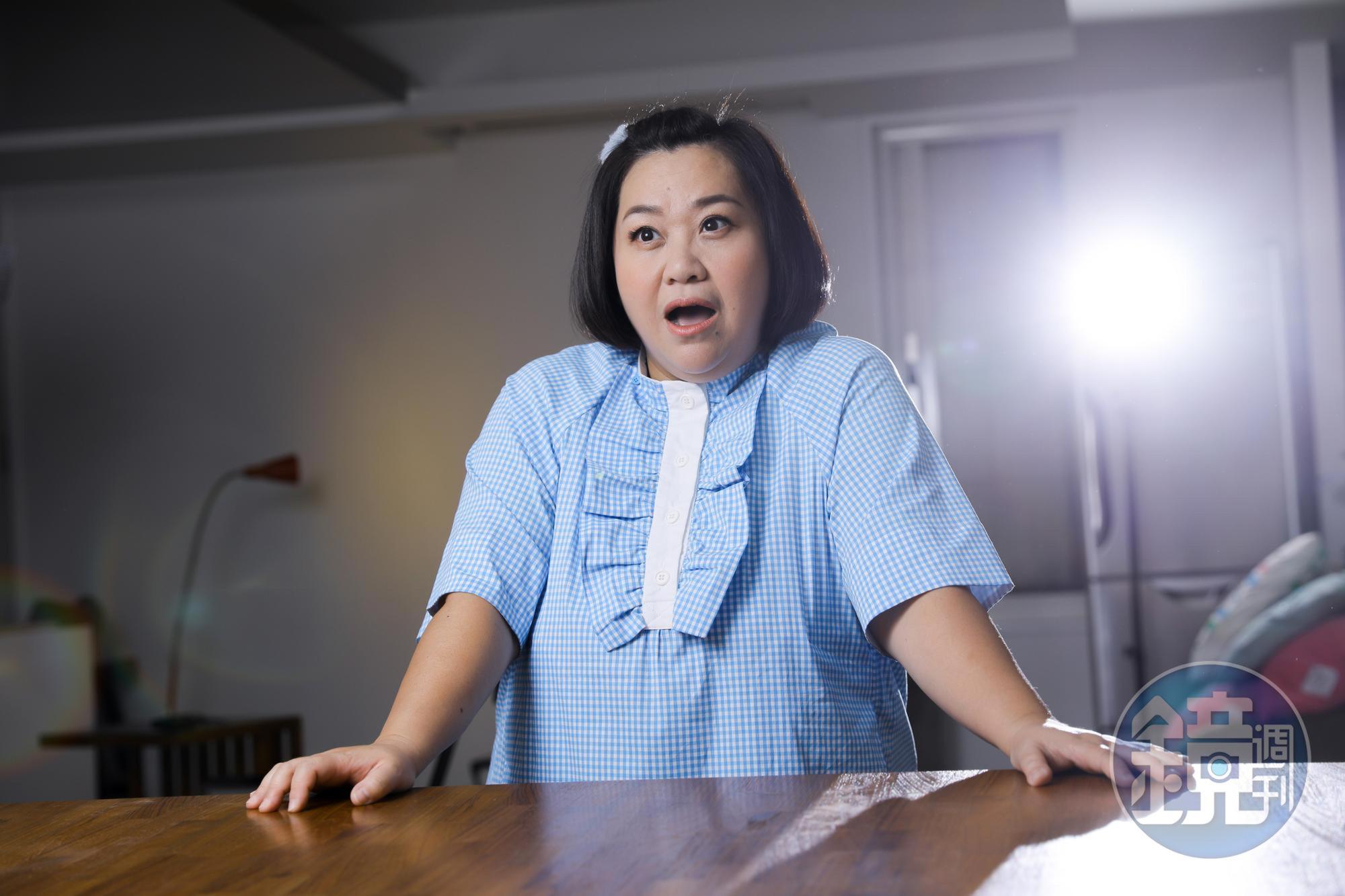 懂得用哭來釋懷、懂得包容、懂得自嘲是鍾欣凌的EQ三高。