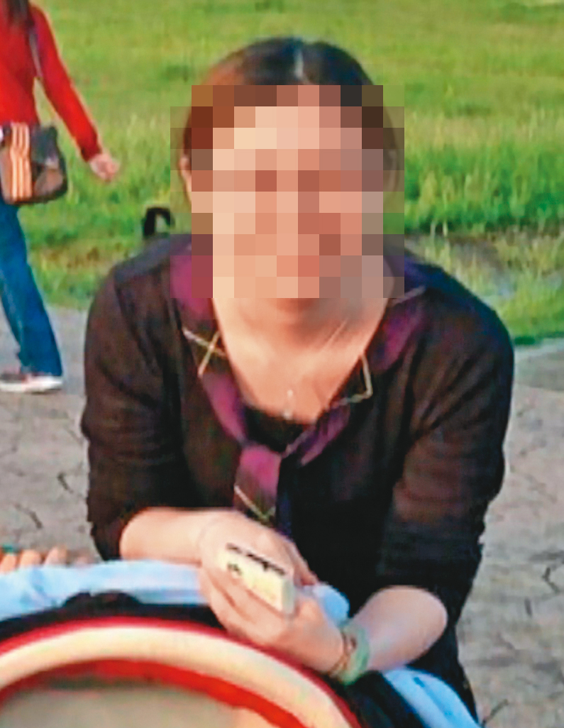 Z女（圖）不滿小嬸欺負她的小孩，憤而對小姪女香香下毒手。（翻攝畫面）