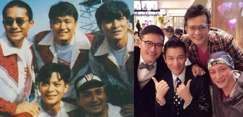 湯鎮業和劉德華、梁朝偉、黃日華以及苗僑偉組「TVB五虎將」！（翻攝自IG）